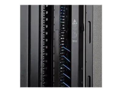 Side Panel for SR42UB Rack Enclosure With Key Lock Latch Black, SR42SIDE SmartRack Access Panel for 42U Standard Depth Cabinets, Heavy Duty Metal Construction, Easy Mounting, Secure Locking Handle - Image 7