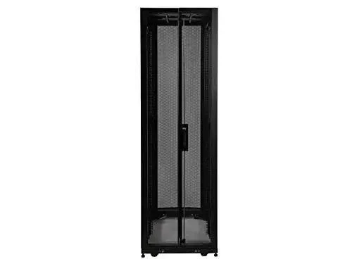 Side Panel for SR42UB Rack Enclosure With Key Lock Latch Black, SR42SIDE SmartRack Access Panel for 42U Standard Depth Cabinets, Heavy Duty Metal Construction, Easy Mounting, Secure Locking Handle - Image 9