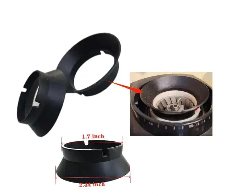 Silicone Gasket Replacement Two Pack For Electric Conical Burr Coffee Grinder Durable Seals To Keep Your Brew Fresh Prevent Leaks Easy Install For Tight Fit And Long Lasting Performance - Image 2