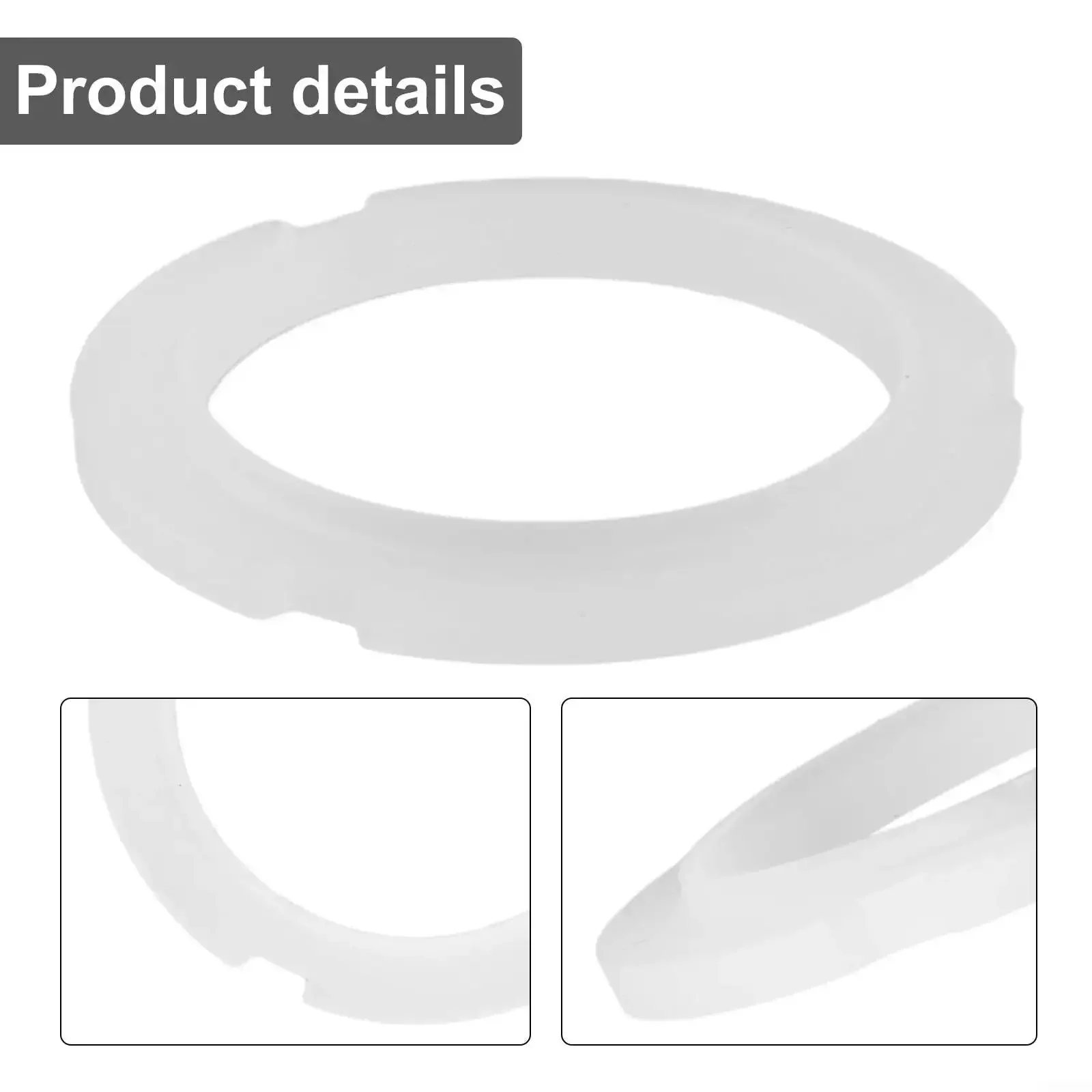 Silicone Replacement Gasket For Max VCF126X VCF125 E6503 DL KF5700 Casabrews 5700 And Other Compatible Espresso Machines 58 Millimeter By 77 Millimeter By 7.8 Millimeter Durable Silicone Seal For Easy Upgrade And Leak Free Home Brews - Image 9