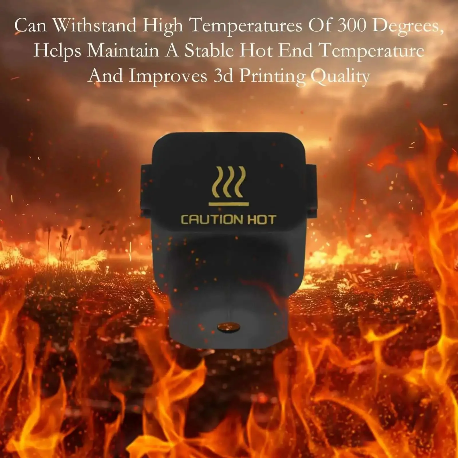 Silicone Sock Set For 3D Printer Hotend 10 Pack High Temp Sleeve For A1 And A1 Mini Easy On No Fuss No Slip Cover For Heater Block Nozzle Boot Extruder Protection Black Print Head Shield - Image 4