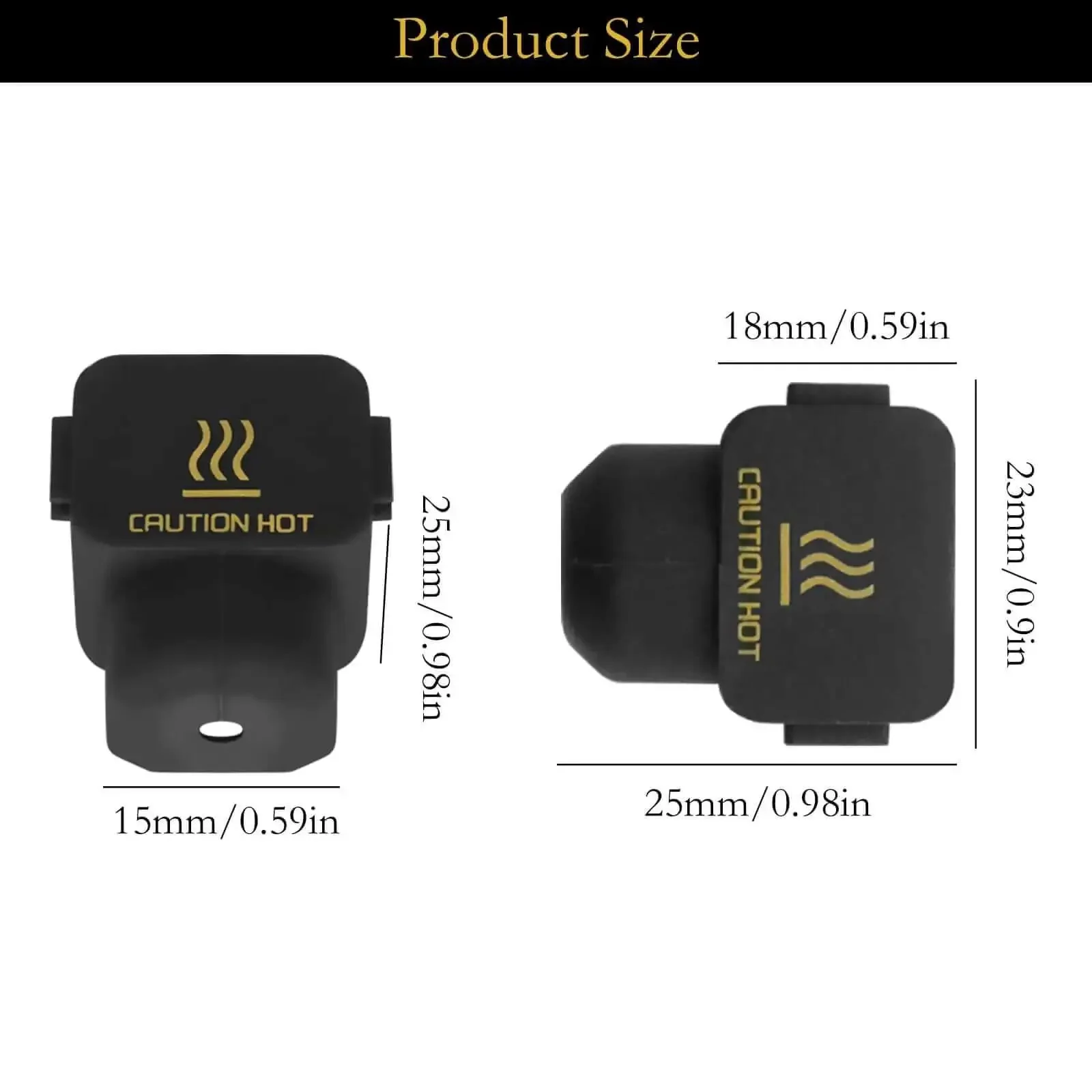 Silicone Sock Set For 3D Printer Hotend 10 Pack High Temp Sleeve For A1 And A1 Mini Easy On No Fuss No Slip Cover For Heater Block Nozzle Boot Extruder Protection Black Print Head Shield - Image 7