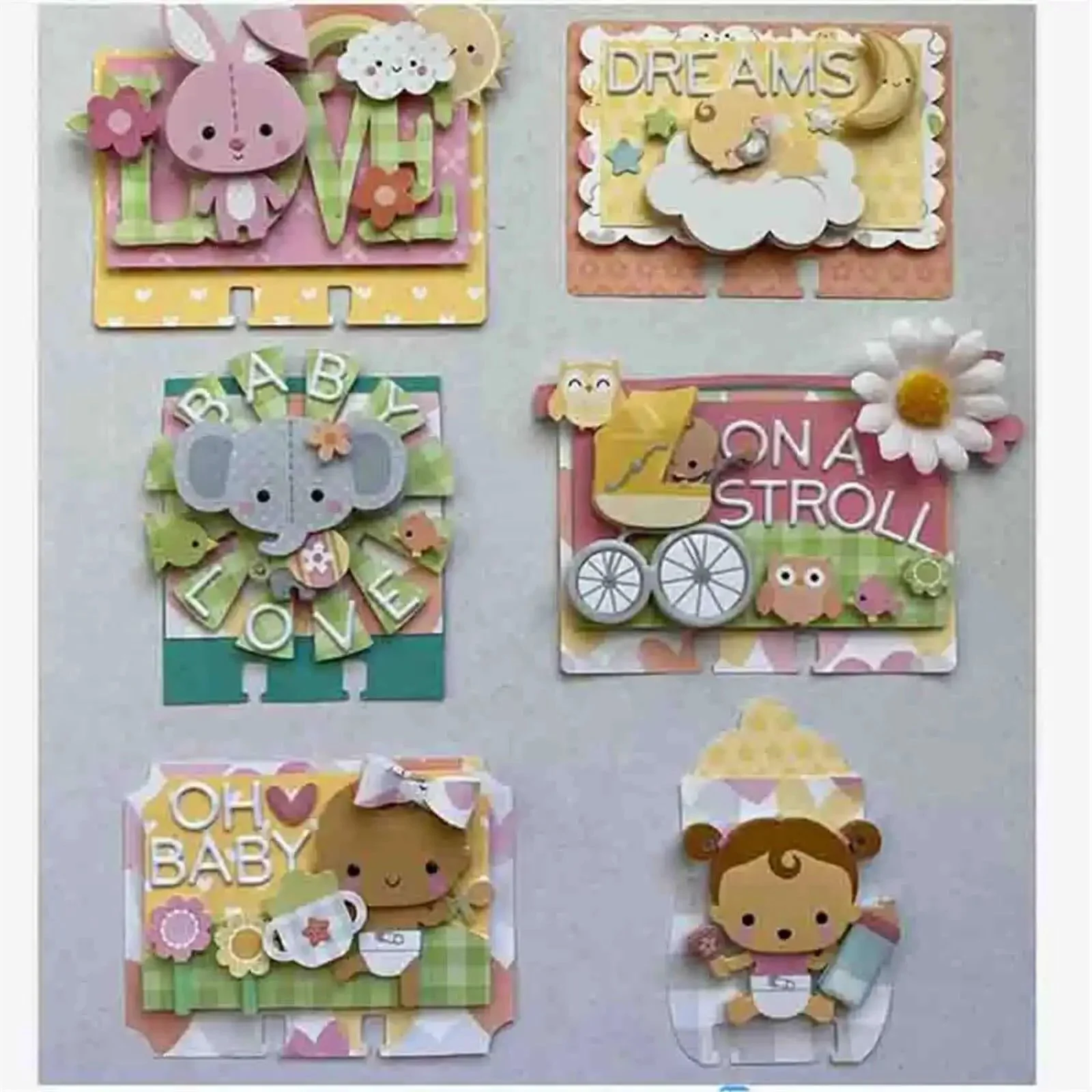 Silicone Stamp And Die Set For Card Making And Scrapbooking, Clear Stamp Seal Included For Easy Embossing And Photo Album Decorating, Durable TPR Stamp Material That Will Not Yellow, Carbon Steel Dies For Precise Cuts, All In One Craft Kit - Image 5