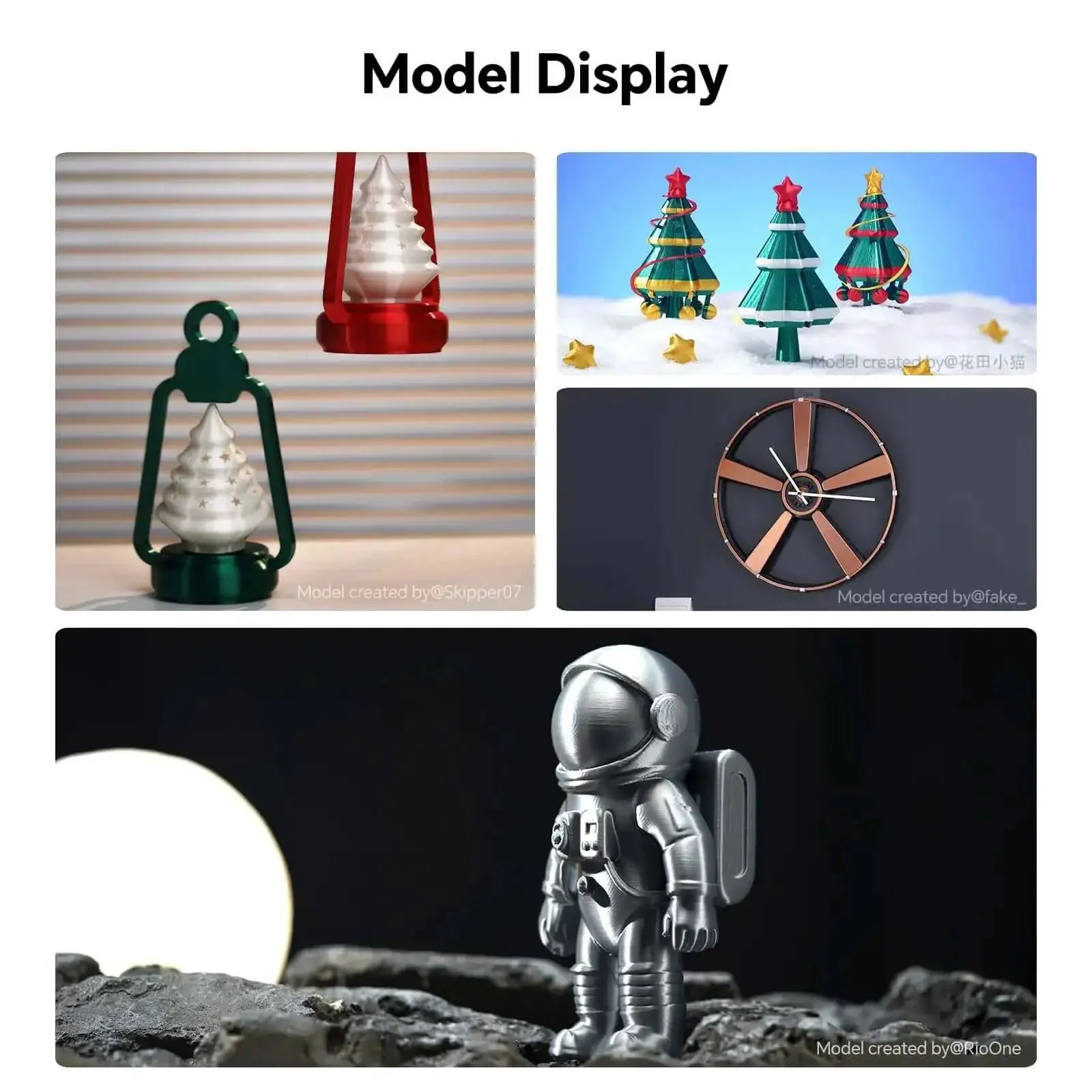 Silk PLA 4KG Bundle for 3D Printing with 1.75mm Filament, Ultra Smooth Luster in Green White Gold Red, Includes 1KG Reusable Spool, Precise ±0.02mm Tolerances, Perfect for Eye Catching Decorative Art Prints And Showpiece Projects - Image 7