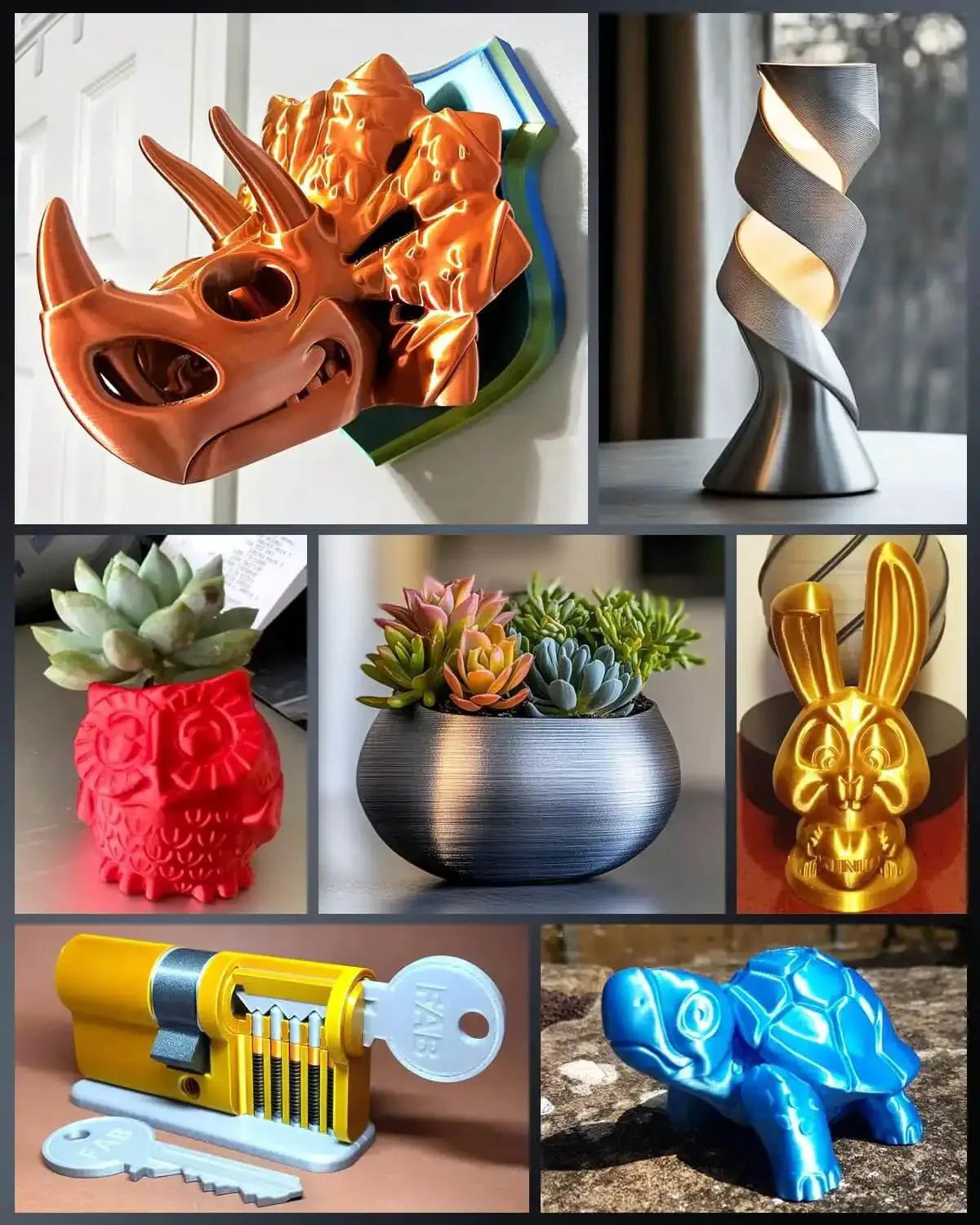 Silk PLA Filament 1.75mm For 3D Printers, Ultra Gloss Silk Finish, Smooth Silky Surface, No-Fuss Printing, 0.02mm Tolerance, 1Kg Spool, Silk Light Gold - Image 2