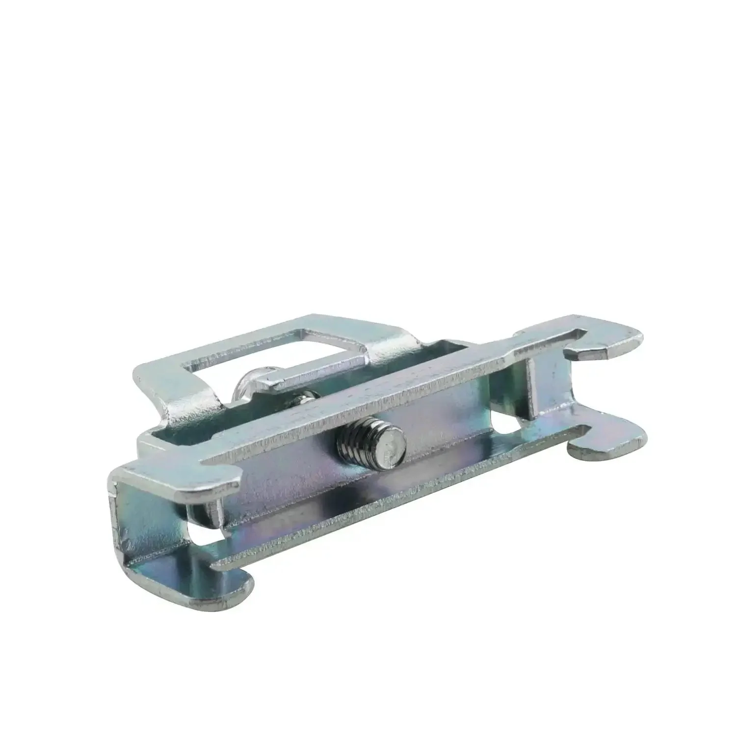 Silver Galvanized 12 Piece DIN Rail Mount Terminal Blocks End Stopper Screw Type Clamp for 35mm Wide Guide Rails Built Tough with Rust Resistant Cold Rolled Steel Construction and Easy Installation - Image 4