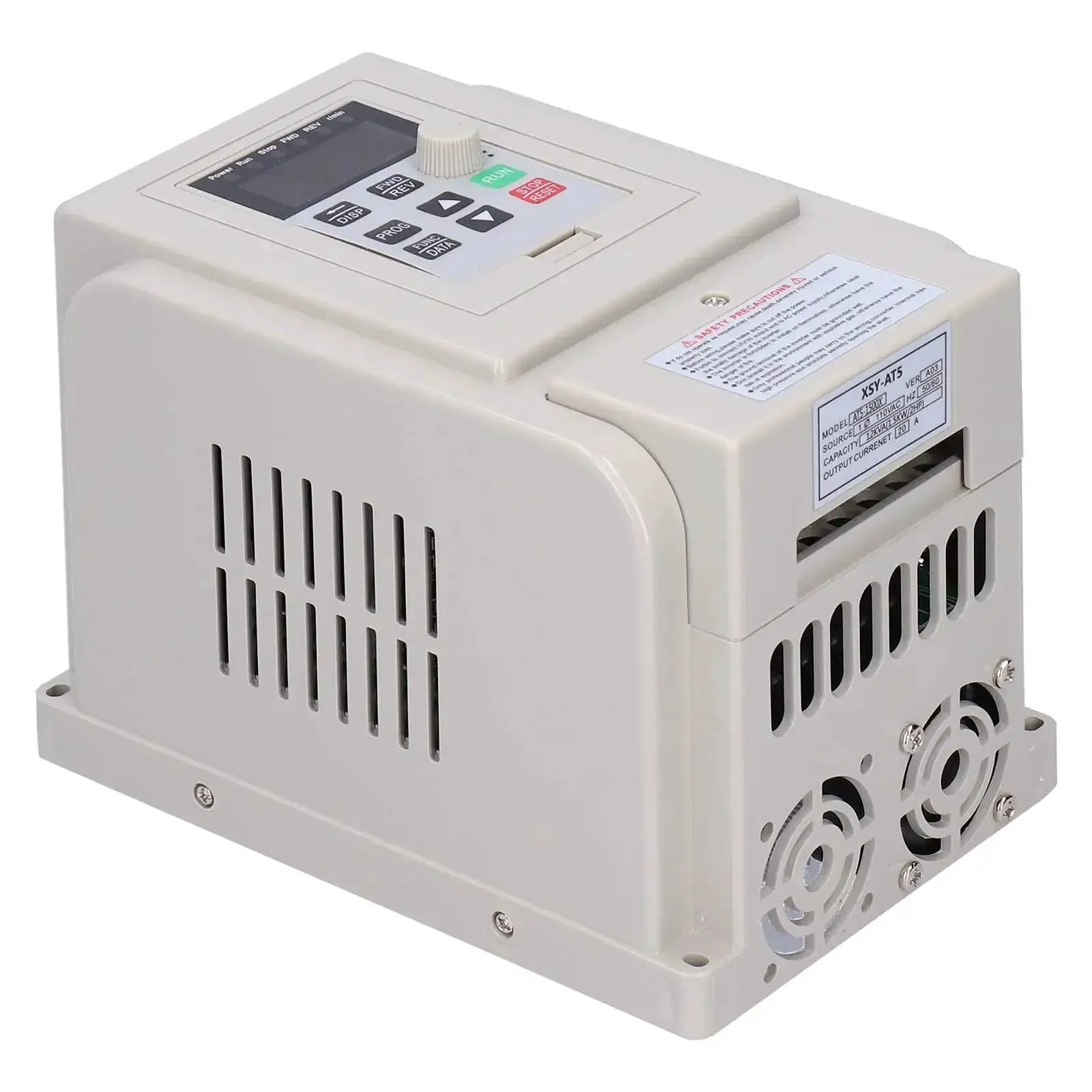 Single Phase 110V To 220V 1500W Variable Frequency Drive VFD Inverter Motor Speed Controller For Quick No Nonsense Speed Tweaks Durable Frequency Converter For Industrial Motors And Equipment - Image 4