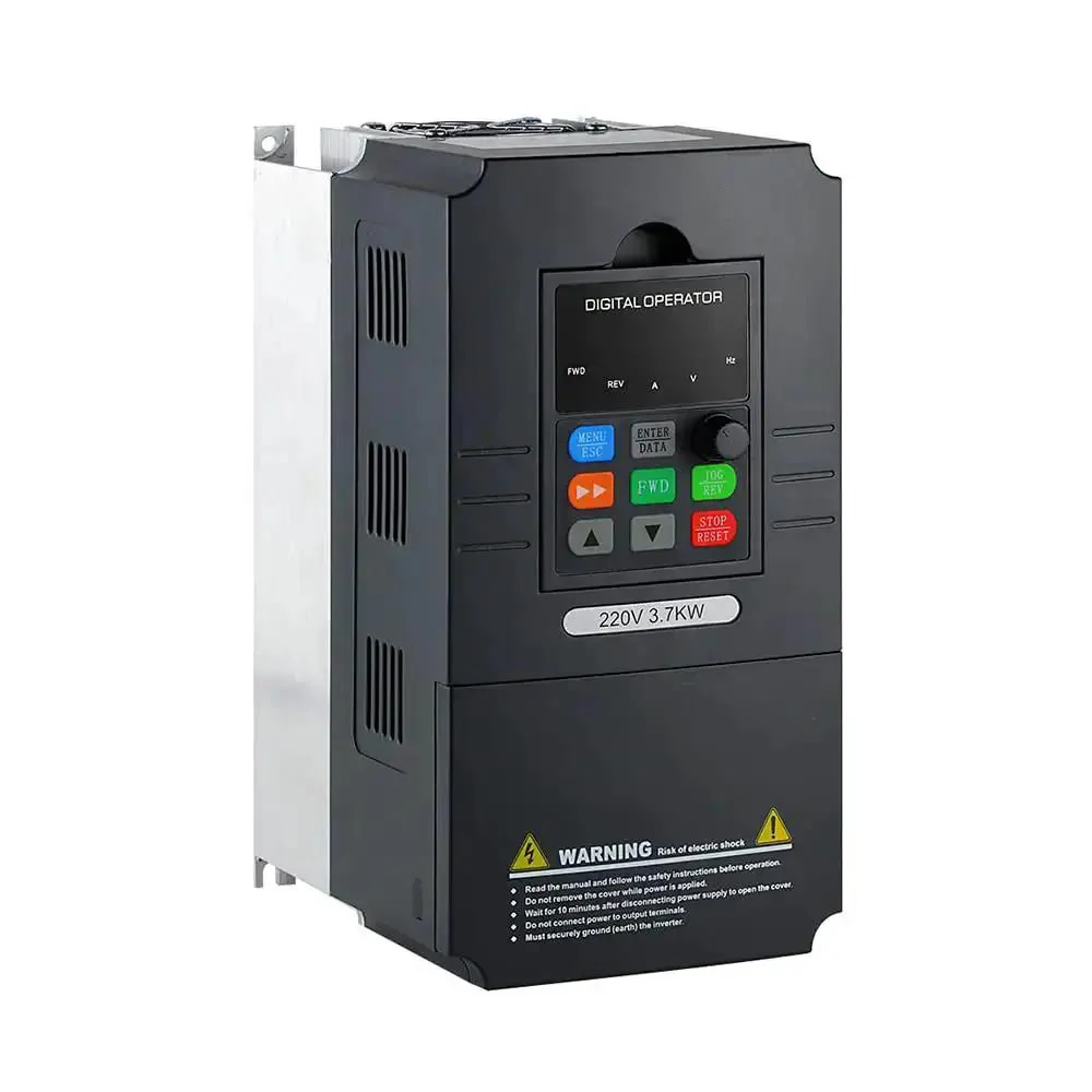 Single Phase To Three Phase VFD Converter For 3 Phase Motors 220V Input 2.2kW Variable Frequency Drive Do It Yourself Friendly Phase Conversion For Home Workshops And DIY Projects Speed Control For Induction Motors 220V 240V Compatible - Image 2