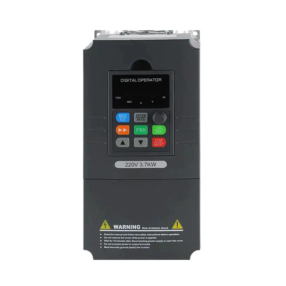 Single Phase To Three Phase VFD Converter For 3 Phase Motors 220V Input 2.2kW Variable Frequency Drive Do It Yourself Friendly Phase Conversion For Home Workshops And DIY Projects Speed Control For Induction Motors 220V 240V Compatible - Image 3