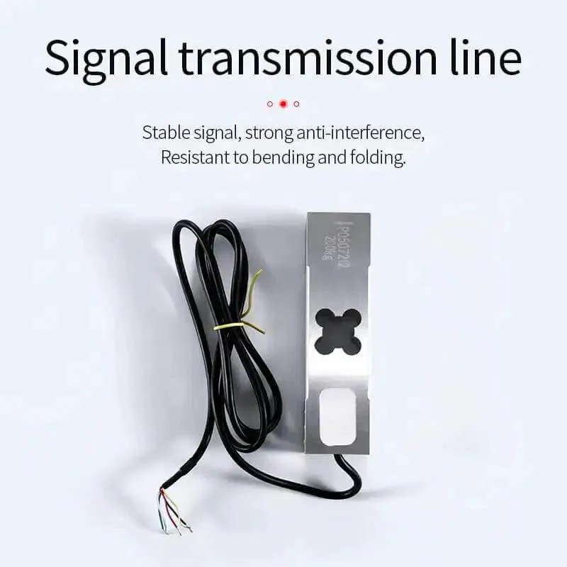 Single Point Load Cell For Weighing Platforms, Heavy Duty Rectangle Cantilever Sensor, Ultra Stable 0.2% Accuracy, Real Time Test Compression Force, Beefy Weight Sensor For 0 to 350KG Capacity - Image 2