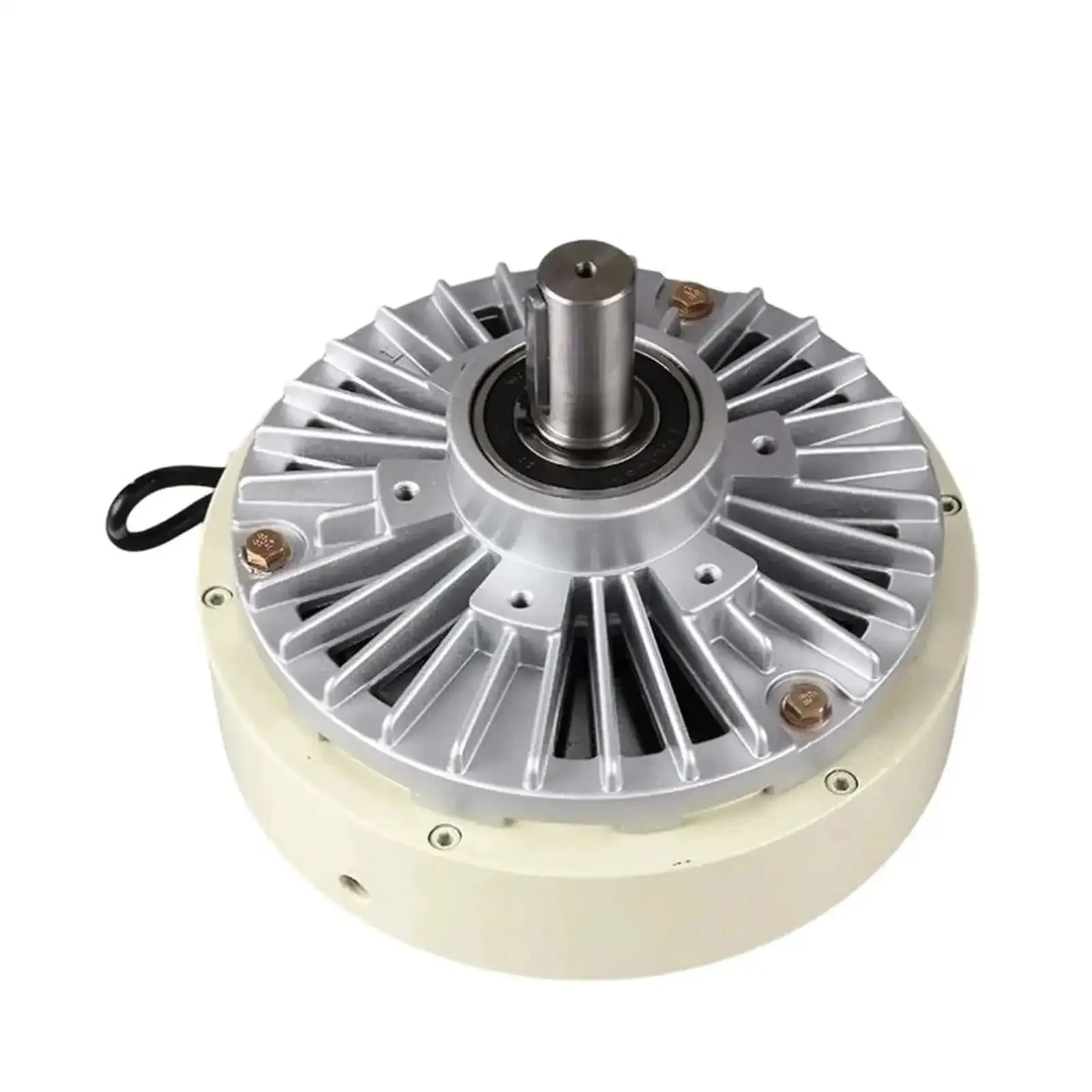Single Shaft Magnetic Powder Brake 24V No Nonsense 6-100 Nm Torque Range and 0.6-10 Kg Tension, Controller Kit For Printing And Dyeing Machines SJ-180A Model, Durable Magnetic Powder System