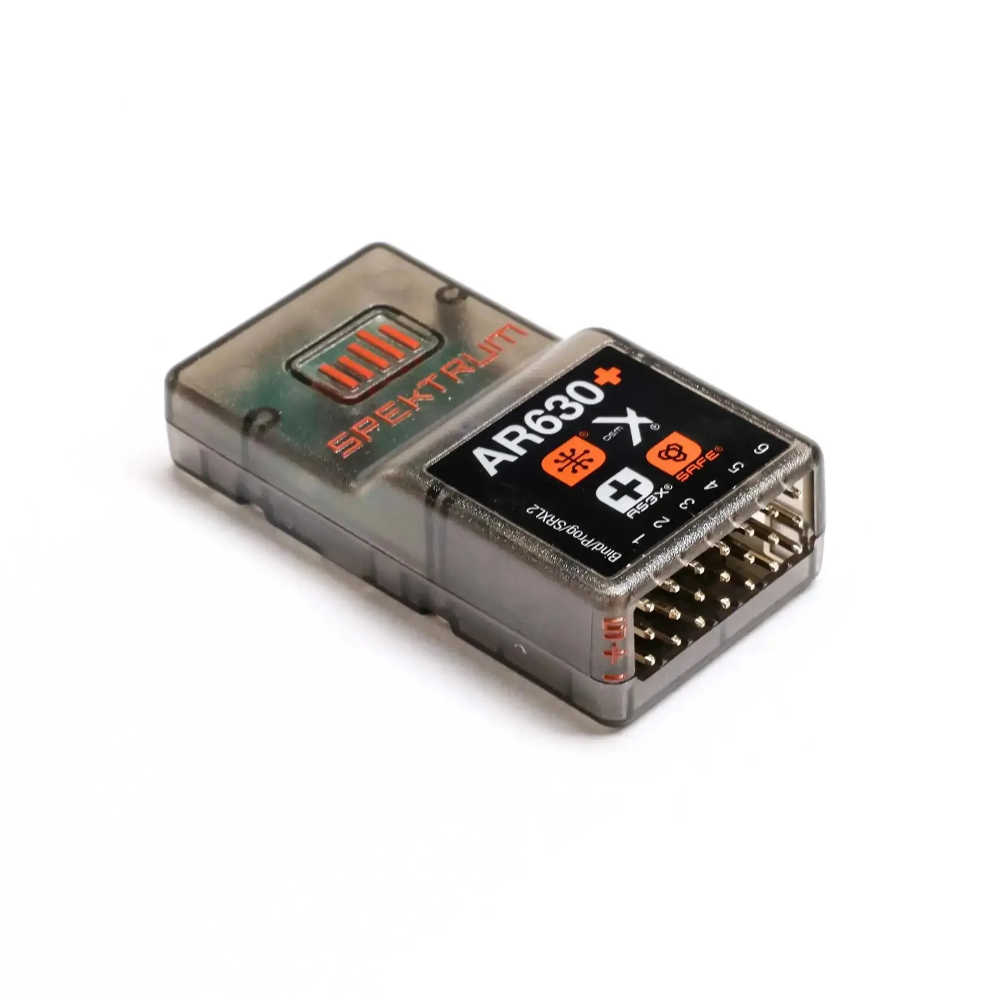 Six Channel AS3X Plus And SAFE Receiver With No Antenna Needed For Easy Install, Built In Stabilization For Smooth Flights, Forward Programming From Your Transmitter, Ready For Smart ESC Telemetry And One Wire Setup - Image 3