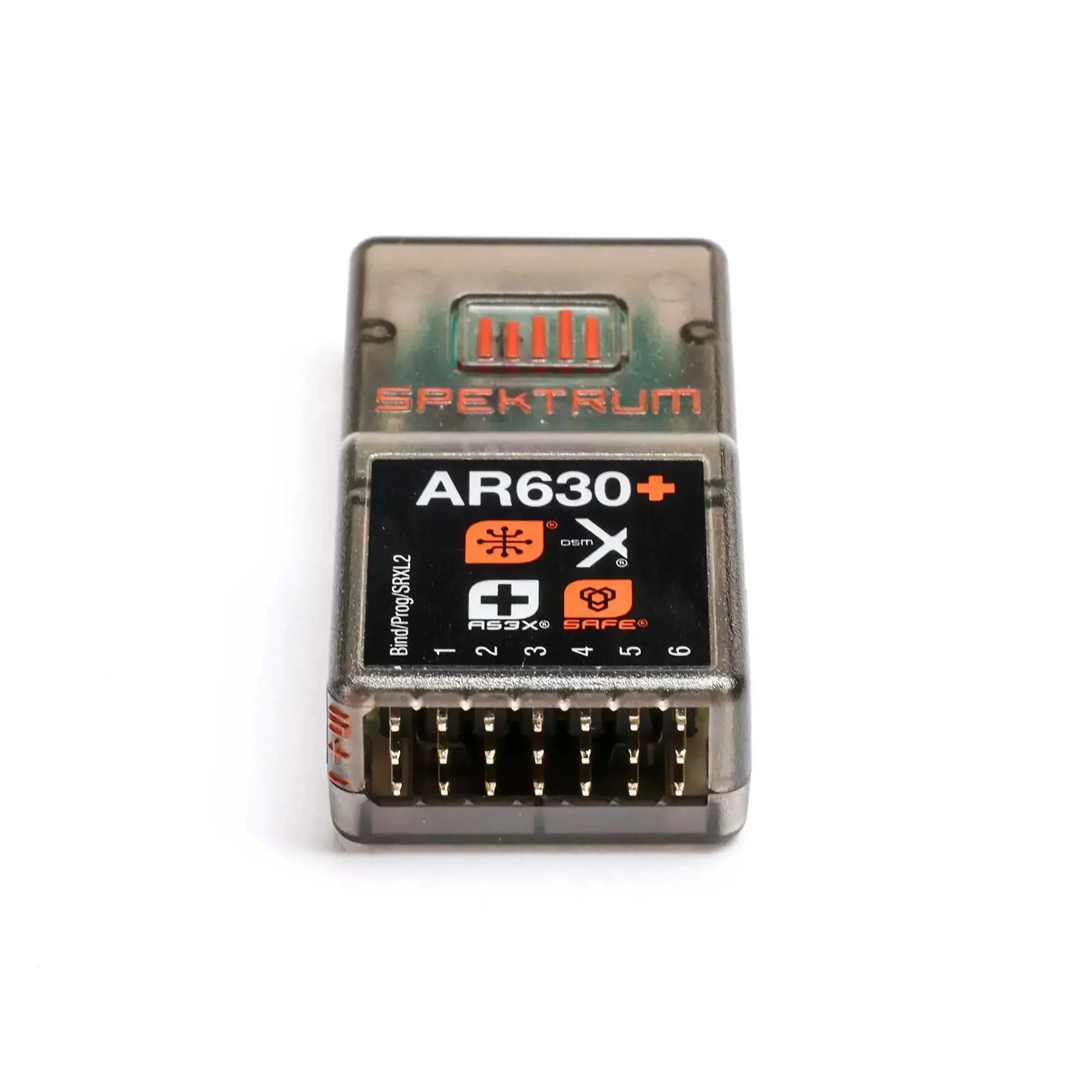 Six Channel AS3X Plus And SAFE Receiver With No Antenna Needed For Easy Install, Built In Stabilization For Smooth Flights, Forward Programming From Your Transmitter, Ready For Smart ESC Telemetry And One Wire Setup - Image 4