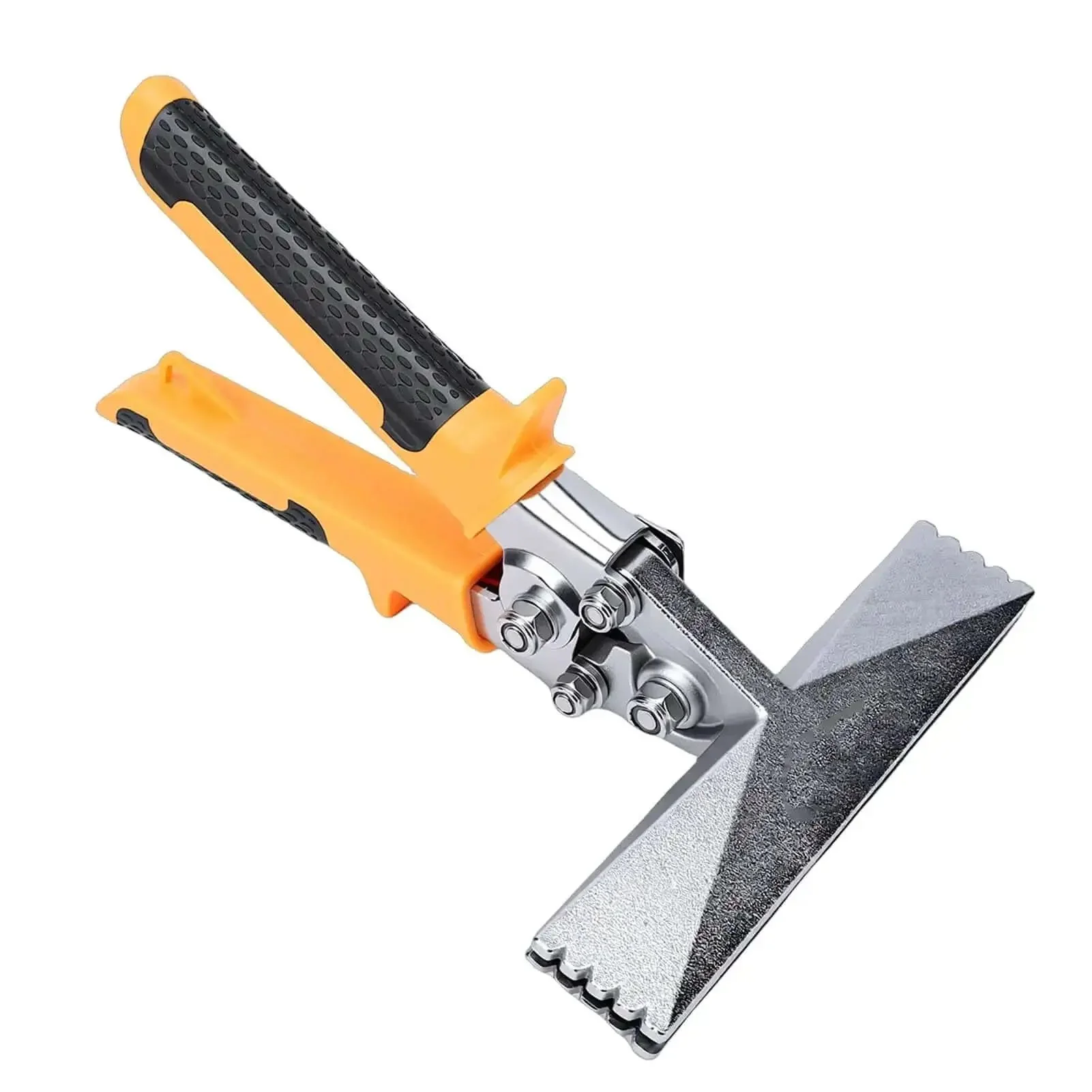 Six Inch Sheet Metal Bender Pliers With Ergonomic Non Slip Handle For HVAC Duct Work Straight Jaw Hand Seamer Spring Assisted Lock For Easy Bends Pro Grade And DIY Friendly - Image 6