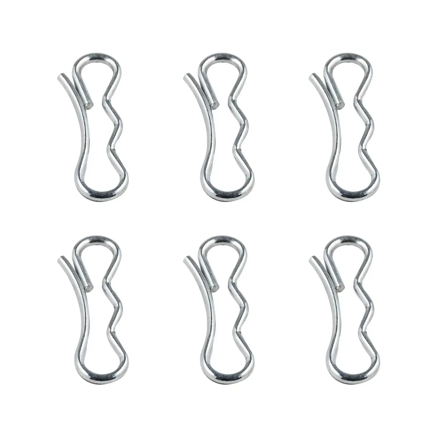 Six Pack Bow Tie Cotter Pins 71404040 Compatible With Husqvarna MTD Craftsman Cub Cadet Ariens Z Force RZT LGT SLTX LGTX GT LTX GS Snow Throwers And Mowers
