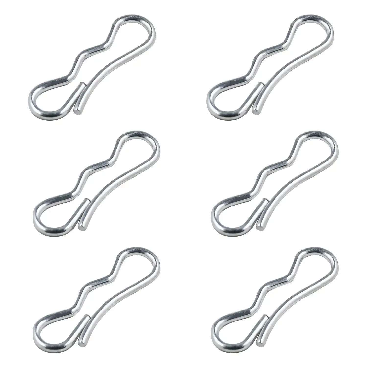 Six Pack Bow Tie Cotter Pins 71404040 Compatible With Husqvarna MTD Craftsman Cub Cadet Ariens Z Force RZT LGT SLTX LGTX GT LTX GS Snow Throwers And Mowers - Image 2