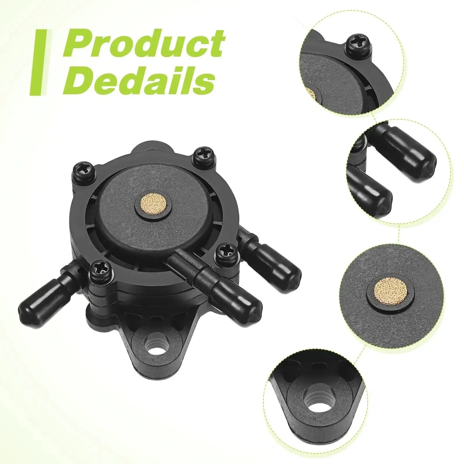 Six Pack Fuel Pumps For Lawn Mower Replacement Compatible With 491922 691034 692313 808492 808656 808281 Great For Outdoor Garden Maintenance Easy Install And Reliable Performance - Image 4