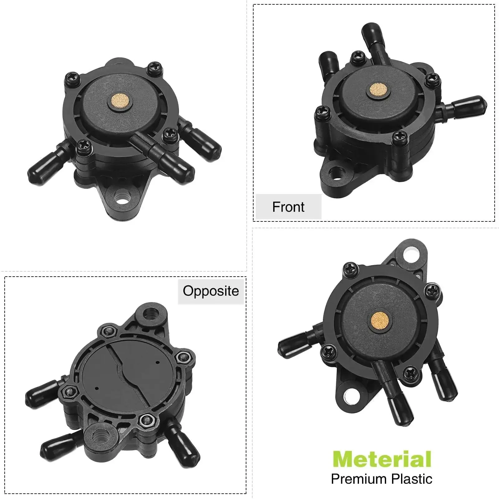 Six Pack Fuel Pumps For Lawn Mower Replacement Compatible With 491922 691034 692313 808492 808656 808281 Great For Outdoor Garden Maintenance Easy Install And Reliable Performance - Image 6