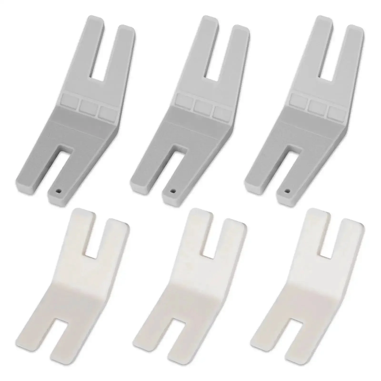 Six Pack Hump Jumper Sewing Tool Set For Quick Seam Finishing And Button Attachments With Two Size Options To Tackle Thick Fabrics Like Denim And Sweatshirts Universal Fit For Most Home Sewing Machines