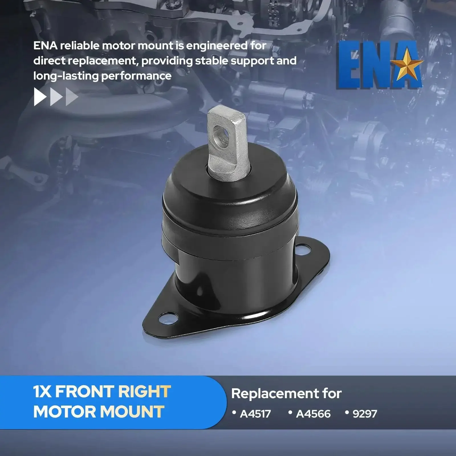 Six Piece Drop In Engine And Transmission Mount Set For Honda Accord 2003 2004 2005 2006 2007 2.4L Automatic Replacement Kit With Mounts Compatible With A4526HY A4517 A4516 A4510 A4509 A4542 - Image 4