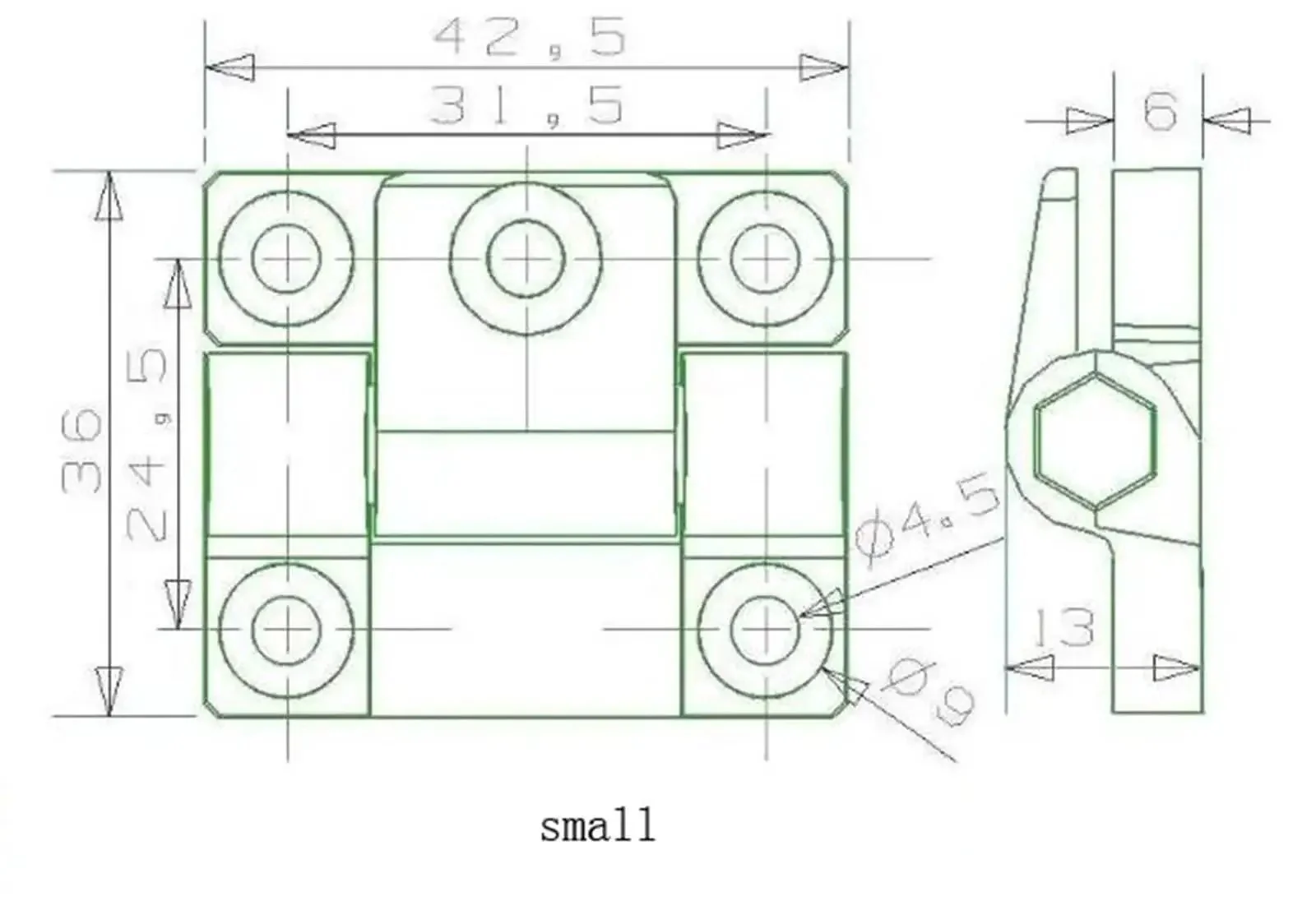 Six Piece Plastic Z Shape Adjustable Torque Damping Hinge Stop Kit Black And White Positioning Angle Adjustable For Cabinets And Doors Quick Install Durable - Image 3