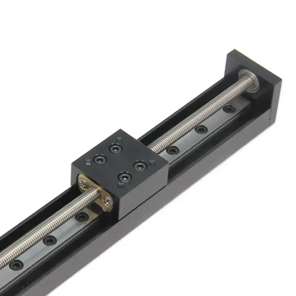 Slick Compact Linear Rail Guide System With 150Mm Travel, 6Mm Lead Screw And 1Mm Pitch, Nema 11 Motor Compatible CNC Router Linear Stage X Y Z Actuator, High Precision Movement For DIY Milling - Image 4