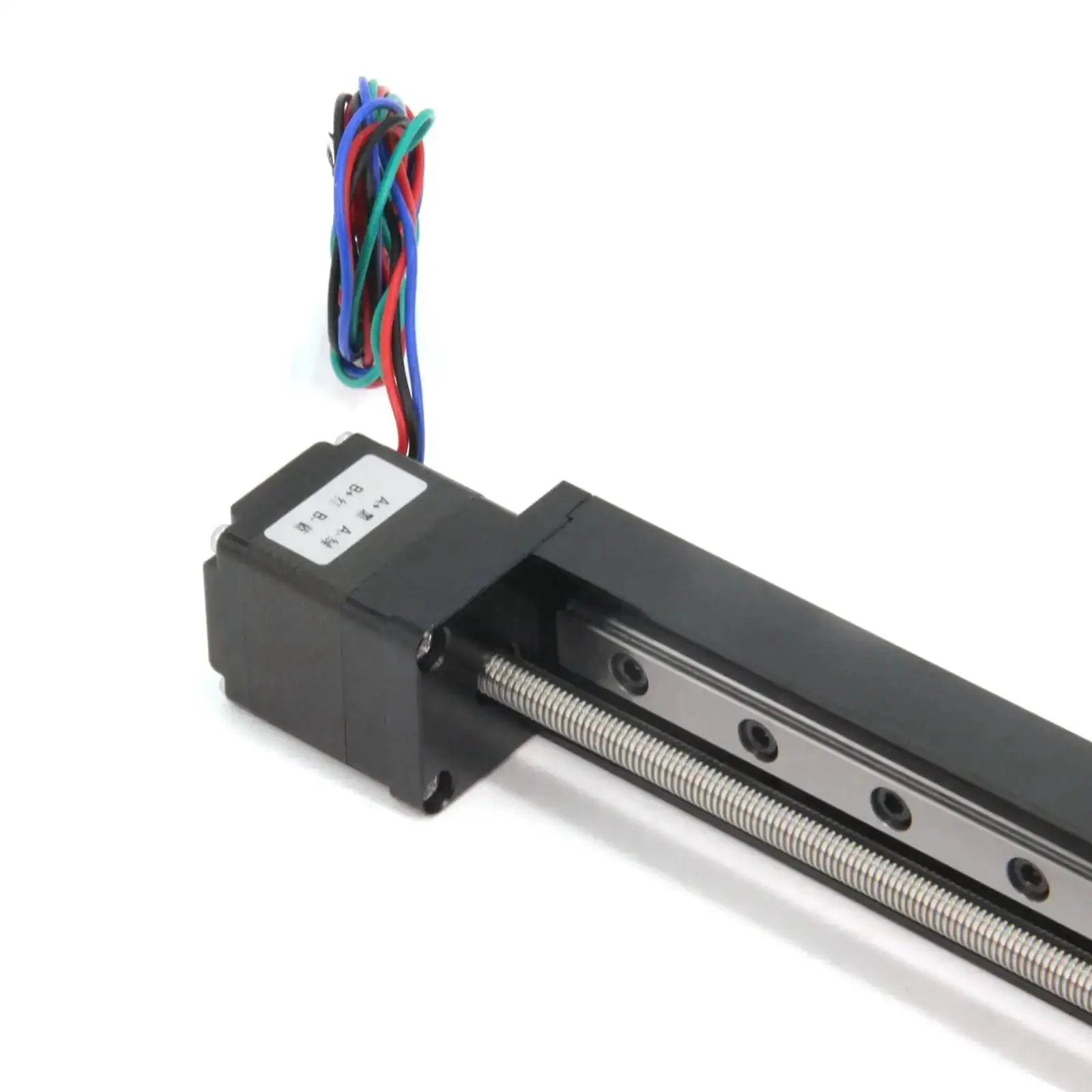 Slick Mini Linear Rail Guide Slide Actuator 250mm Stroke With T6x1 Lead Screw And NEMA 11 Stepper Motor For DIY CNC Router X Y Z Kit Precision Motion System - Image 2