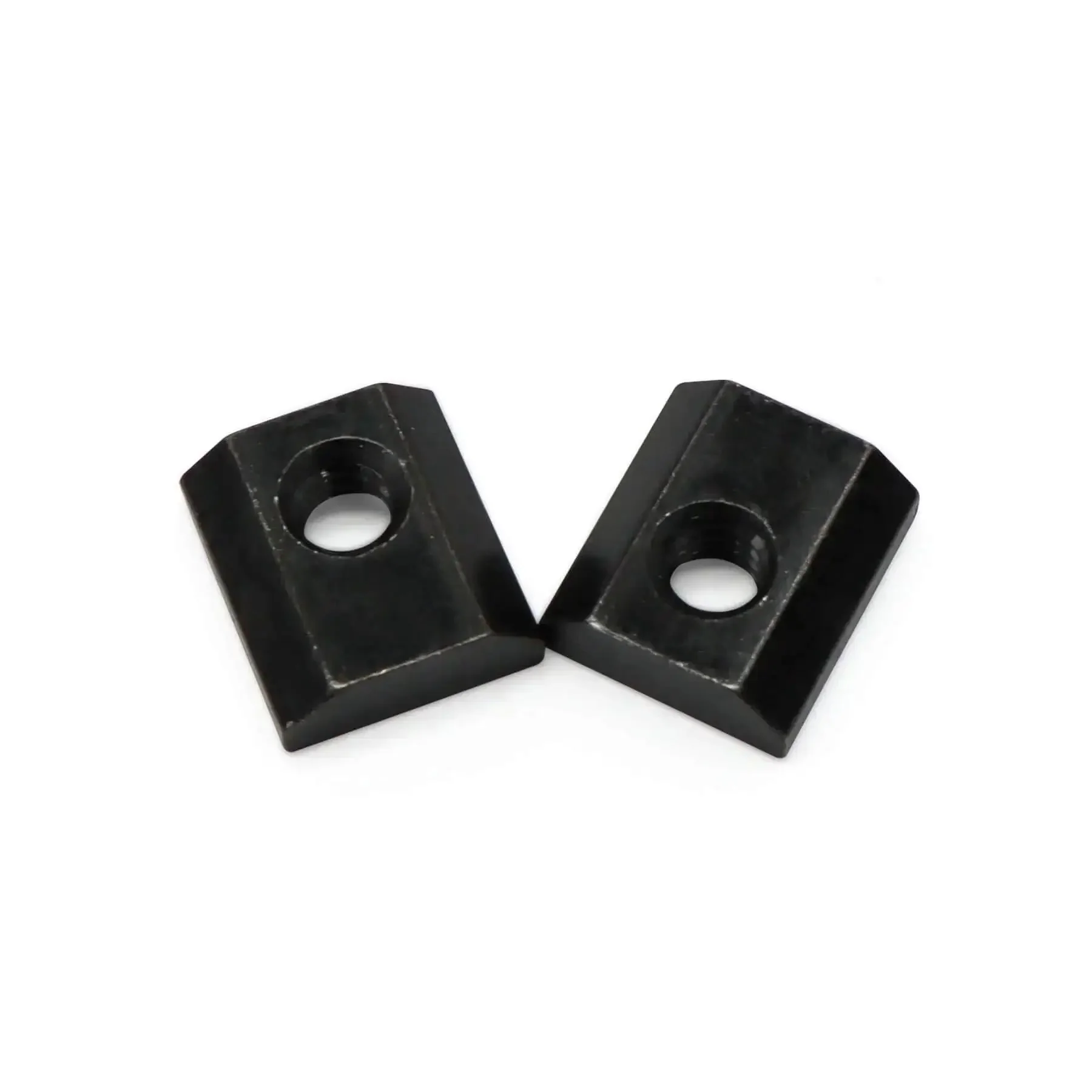 Slide In Budget-Friendly T-Nuts For T Slot Track 5/16-18 Black 20 Pieces For 15 Series Aluminum Extrusion 1.5 Inch Base Durable Galvanized Iron Construction Rust-Resistant - Image 5