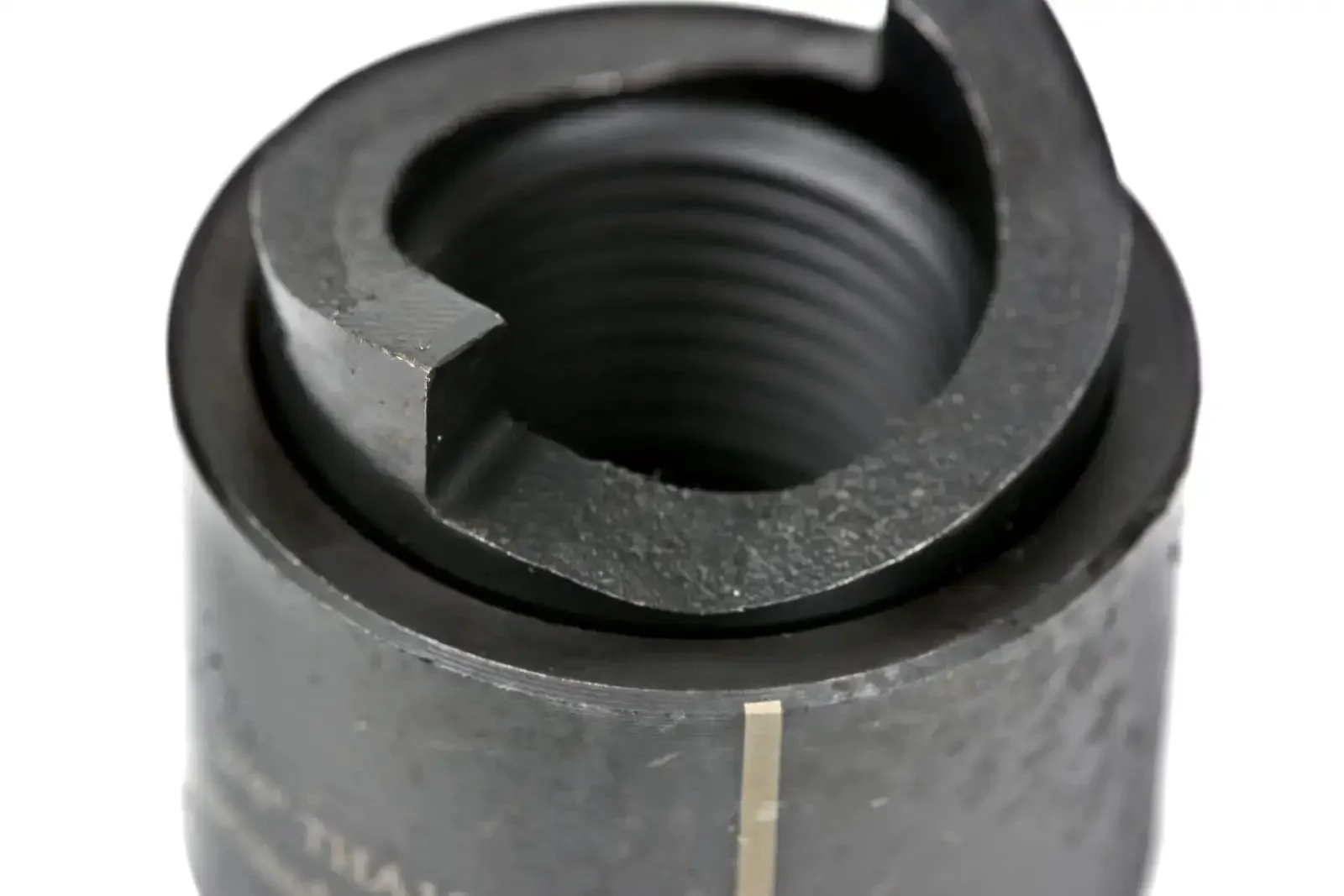 Slug Splitting Conduit Punch Die Rugged For Hydraulic Knockout Driver Three Quarter Inch Fitting Size Hole Size One Point Zero Five Inch Nine Ton Punching Force Fits Draw Studs Three Quarter Inch By Sixteen For Steel Stainless Brass Copper Aluminum - Image 2