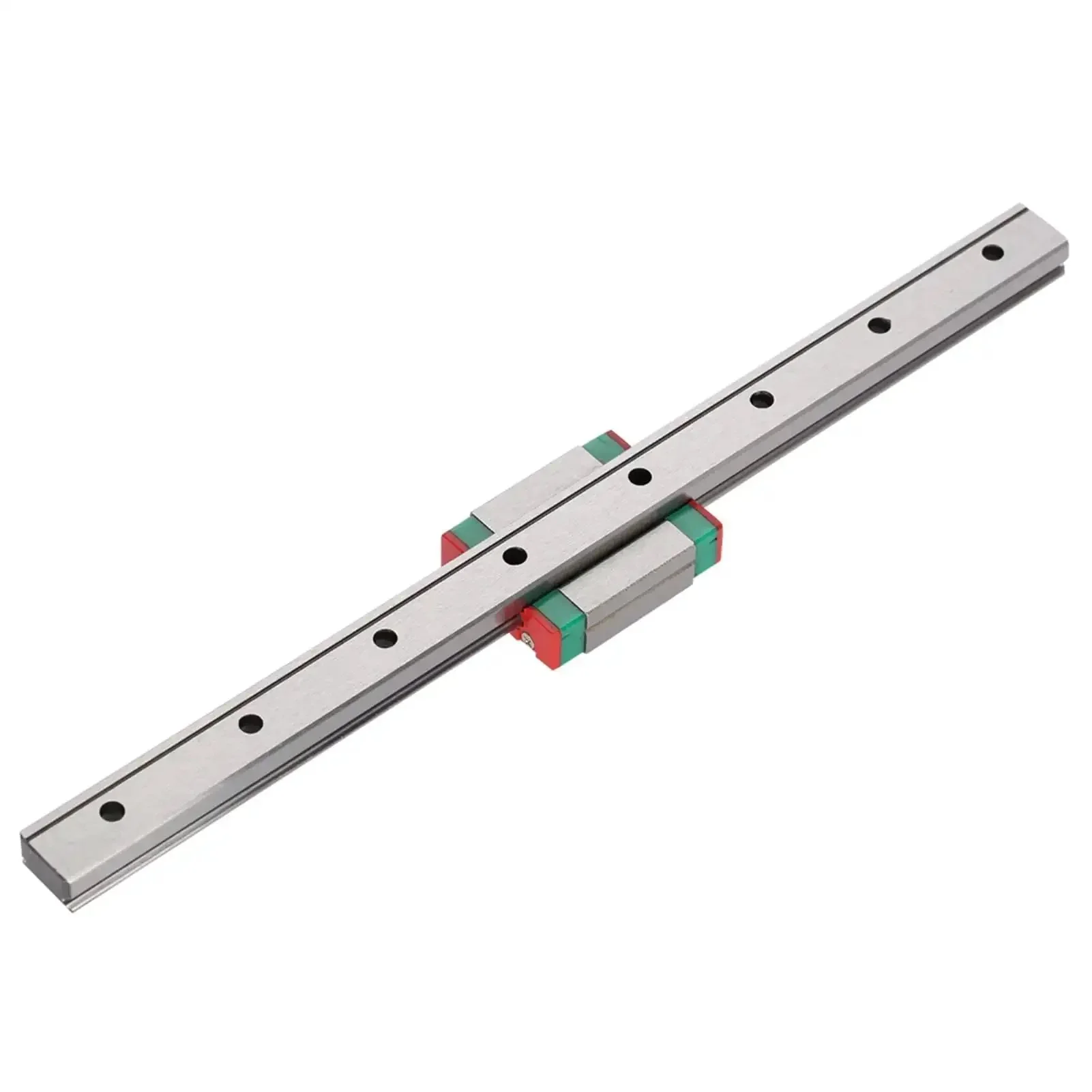 Small But Mighty Miniature Linear Rail Guide 12mm Wide With Slide Block 4 Point Contact For CNC, 3D Printer, And Automation Projects With 100mm, 150mm, 200mm, 300mm, And 450mm Length Options
