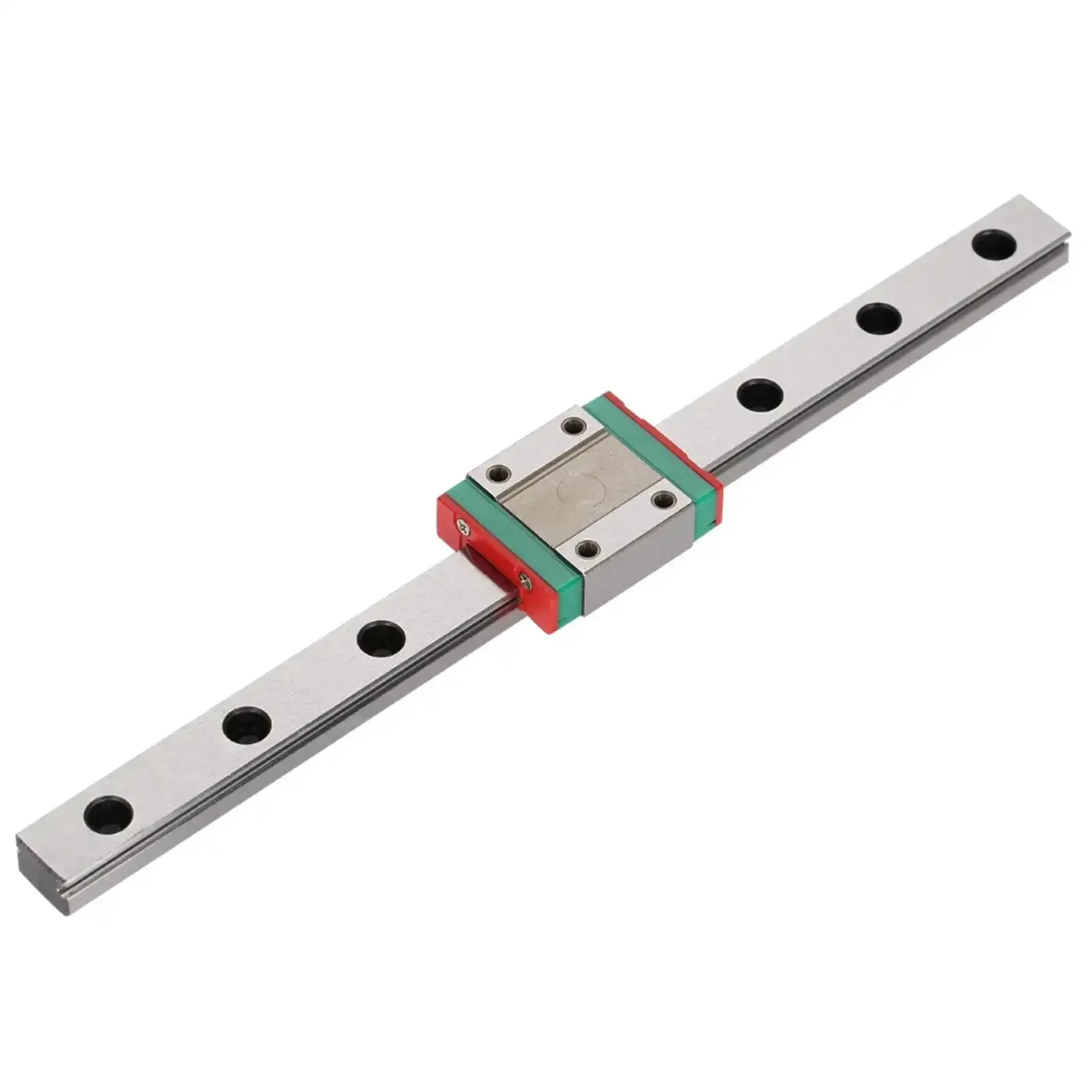 Small But Mighty Miniature Linear Rail Guide 12mm Wide With Slide Block 4 Point Contact For CNC, 3D Printer, And Automation Projects With 100mm, 150mm, 200mm, 300mm, And 450mm Length Options - Image 2