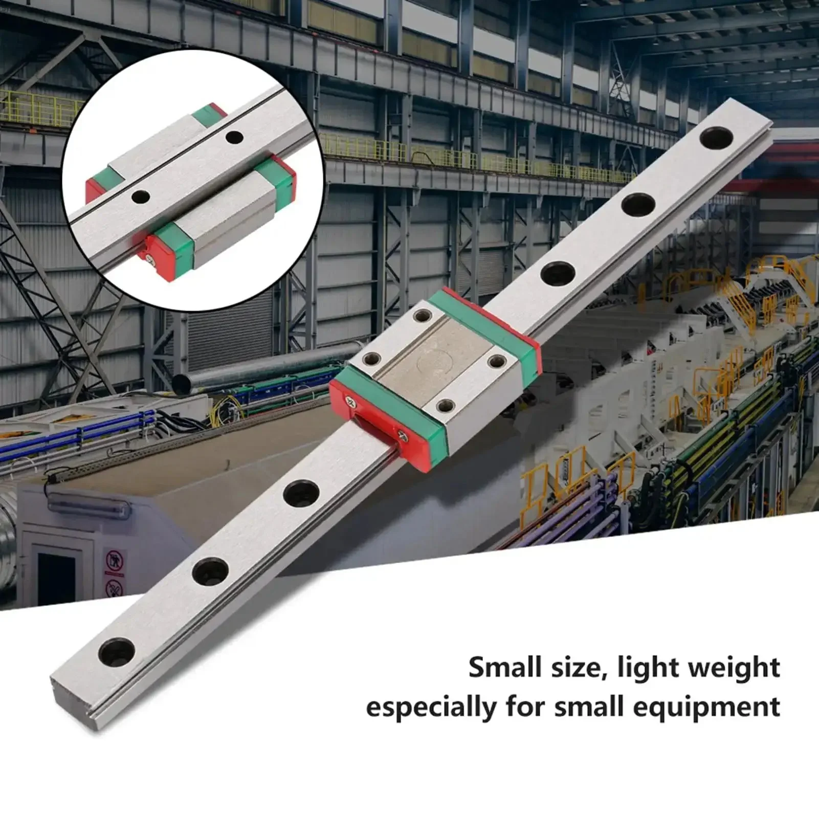 Small But Mighty Miniature Linear Rail Guide 12mm Wide With Slide Block 4 Point Contact For CNC, 3D Printer, And Automation Projects With 100mm, 150mm, 200mm, 300mm, And 450mm Length Options - Image 9