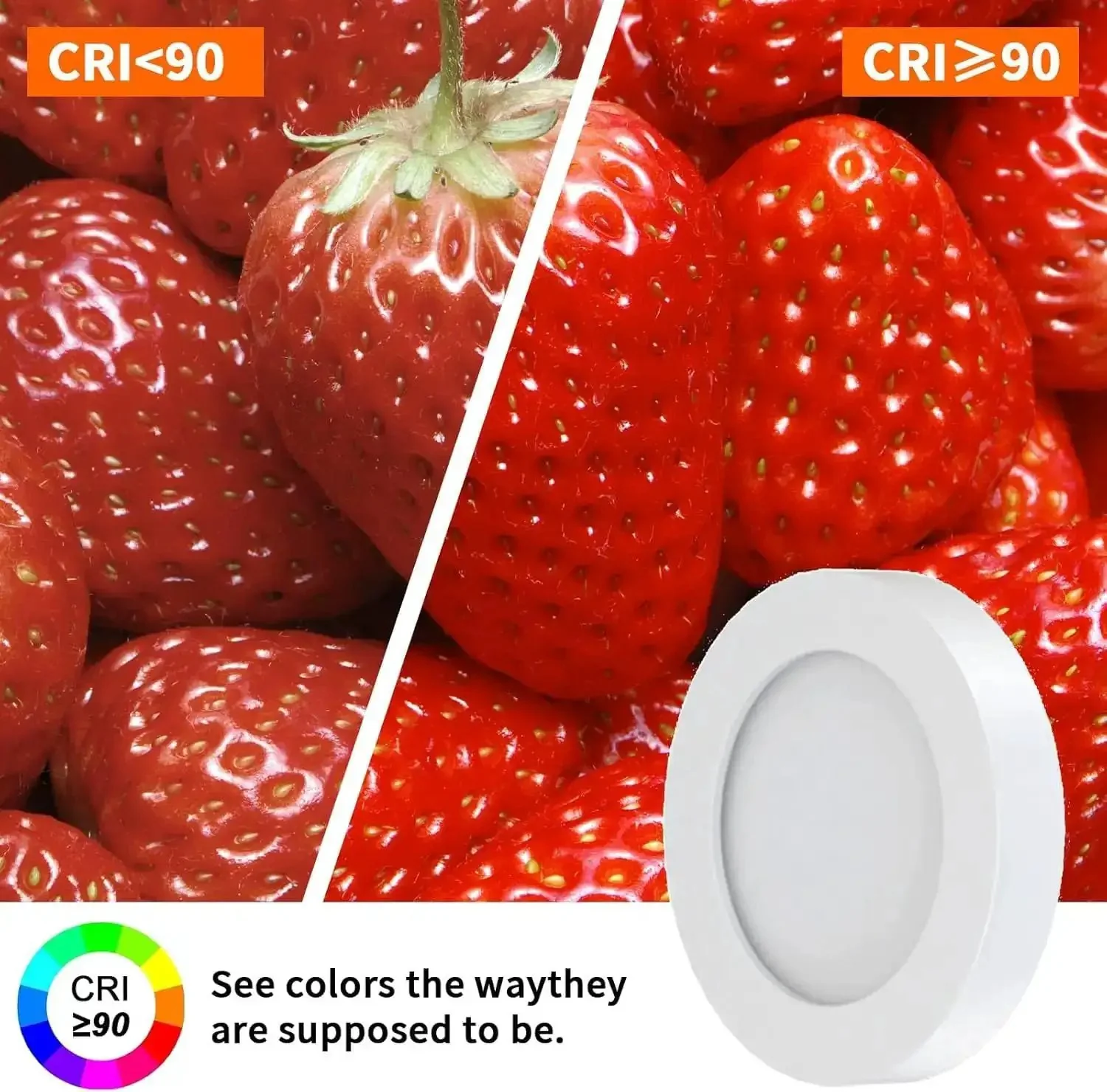 Smart Under Cabinet Lighting That Plays Nice With Alexa And Google Home App Or Remote Control Recessed Or Surface Mount Puck Lights For Kitchen Or Display Case 12V 2W Per Puck Dimmable 3000K To 6000K 10 Pack - Image 7