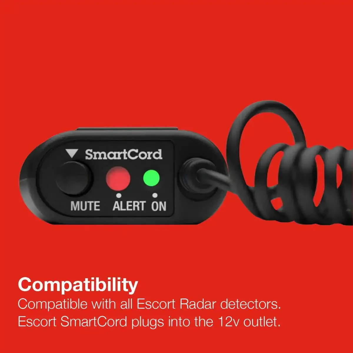 SmartCord Coiled Power Cable For Radar Detectors Compatible With Redline 360c MAX 360 360c MKII MAXcam 360c And Other Models 12V Car Charger Style Power Cord For Easy Plug And Play Setup - Image 3