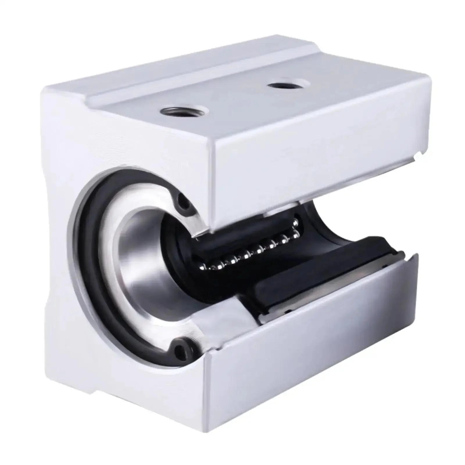 Smooth As Butter Linear Guides Set 4 Pcs Self Aligning SBR12UU SBR16UU SBR20UU Lock Type Slide Rail Bearings 12mm 16mm 20mm Chrome Plated For Quiet Precise Motion And Long Life - Image 3