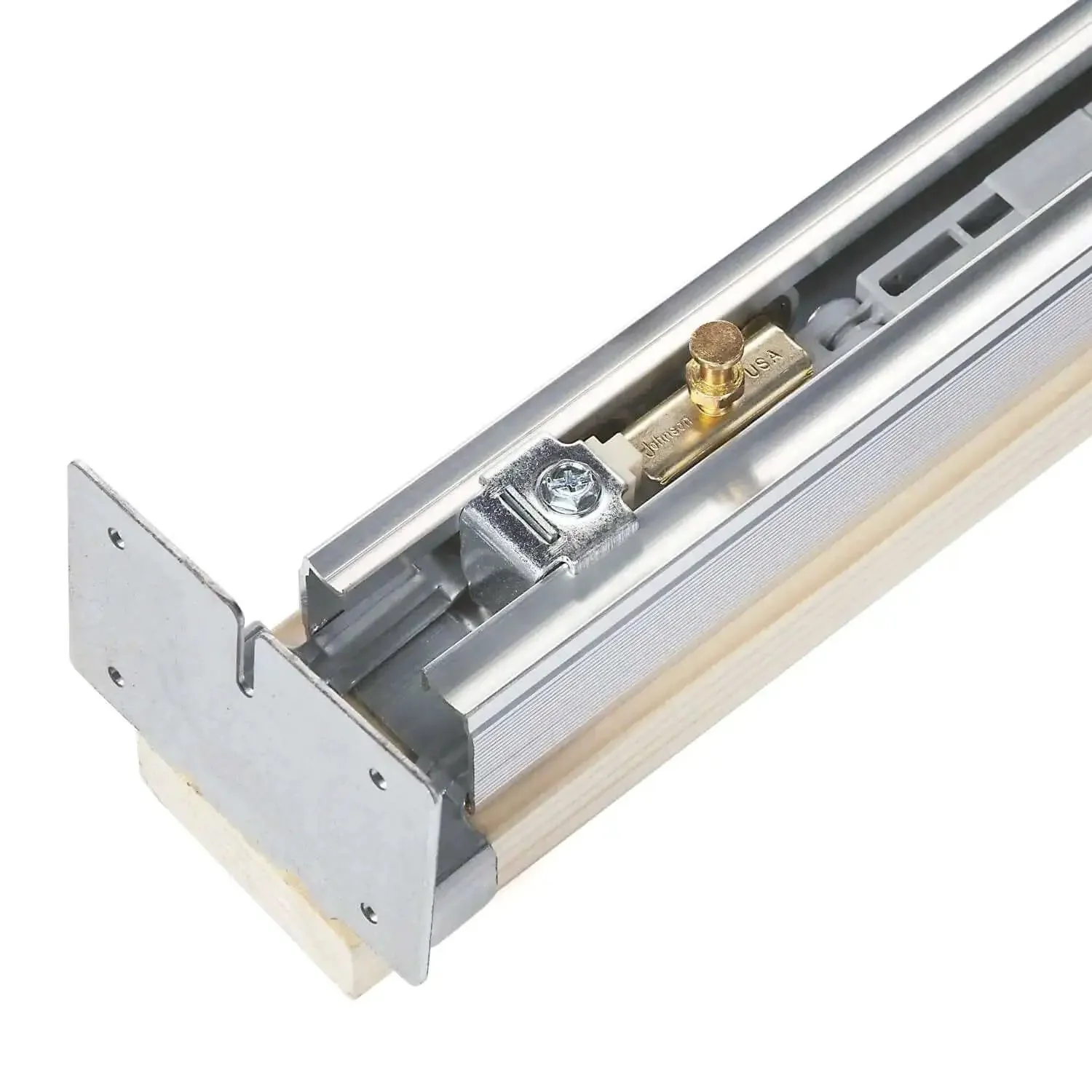 Soft Close Pocket Door Frame Kit for 2x4 Stud Walls 32x80 Inches Built for Heavy Duty Commercial Grade Steel With Smooth Quiet Closure and Easy Assembly Fits Standard Pocket Door Hardware - Image 4