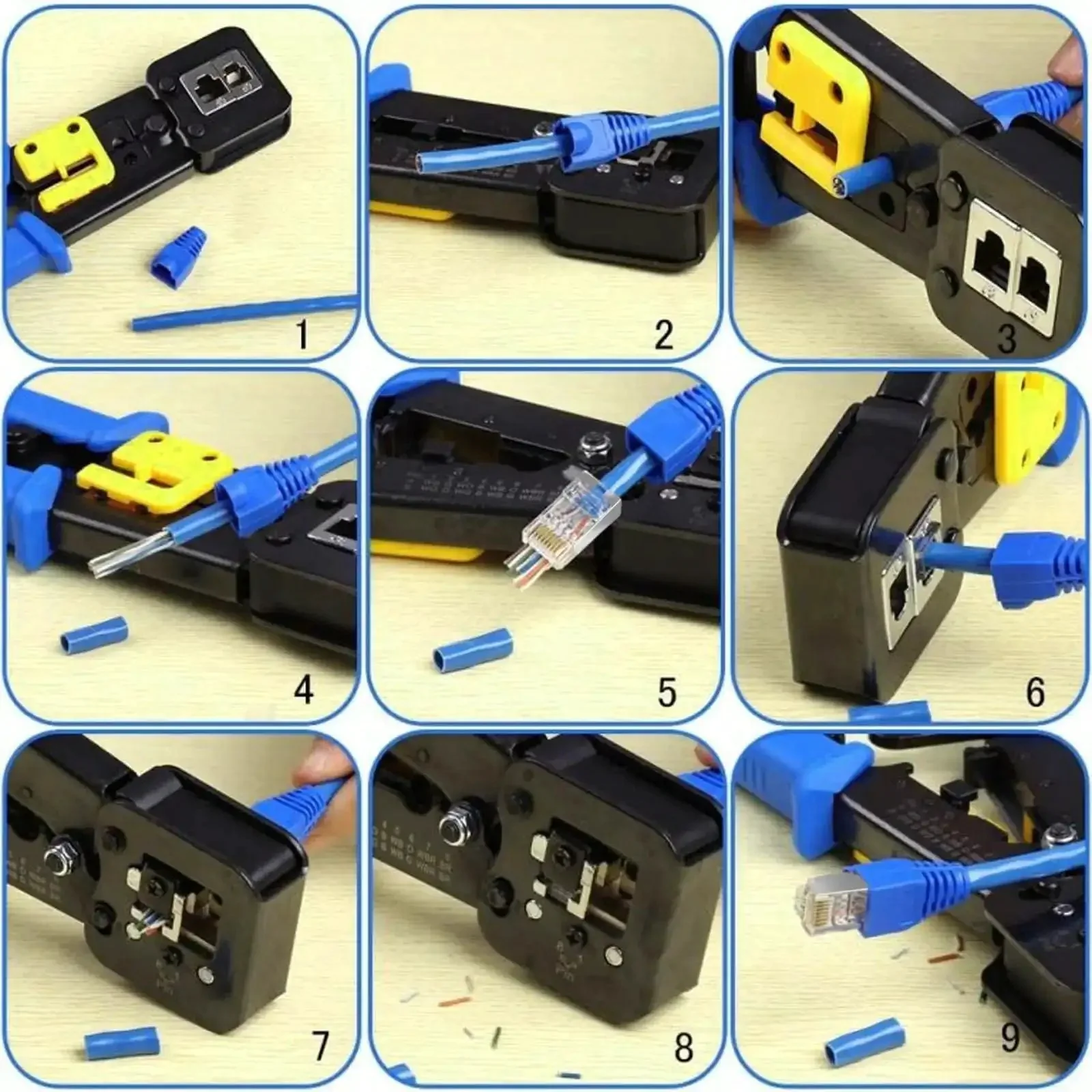 Soft PVC RJ45 Strain Relief Boots For Cat5 Cat5e Cat6 Cables Blue 100 Pack Easy Fit Protects Connectors From Dust And Bending Stress And Extends Patch Cable Life - Image 2