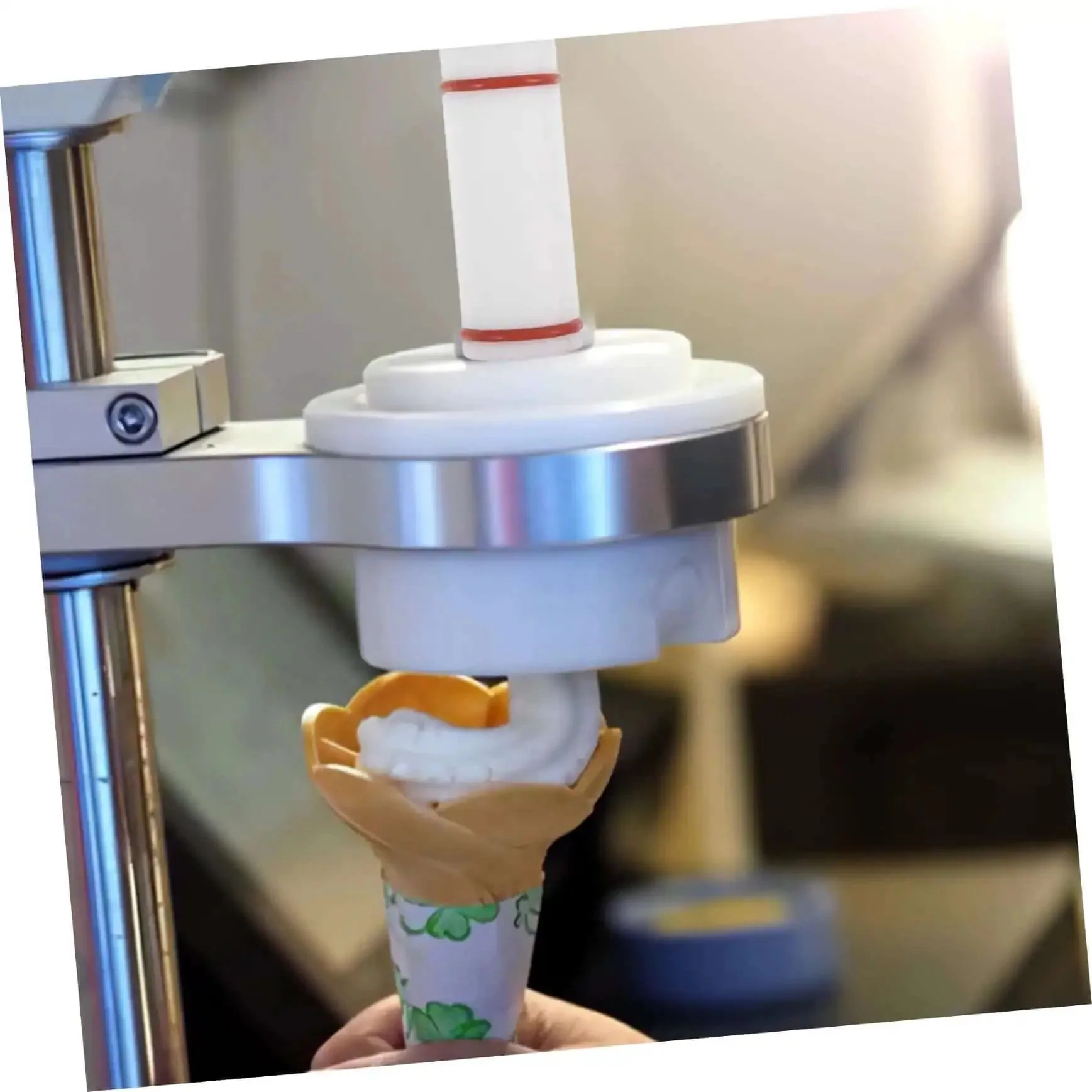 Soft Serve Ice Cream Machine Lever Replacement Part For Dispenser Portable Handle With Accurate Fit Ice Cream Maker Valve Stem Replacement Grip For Home Or Shop Use Easy Install - Image 4