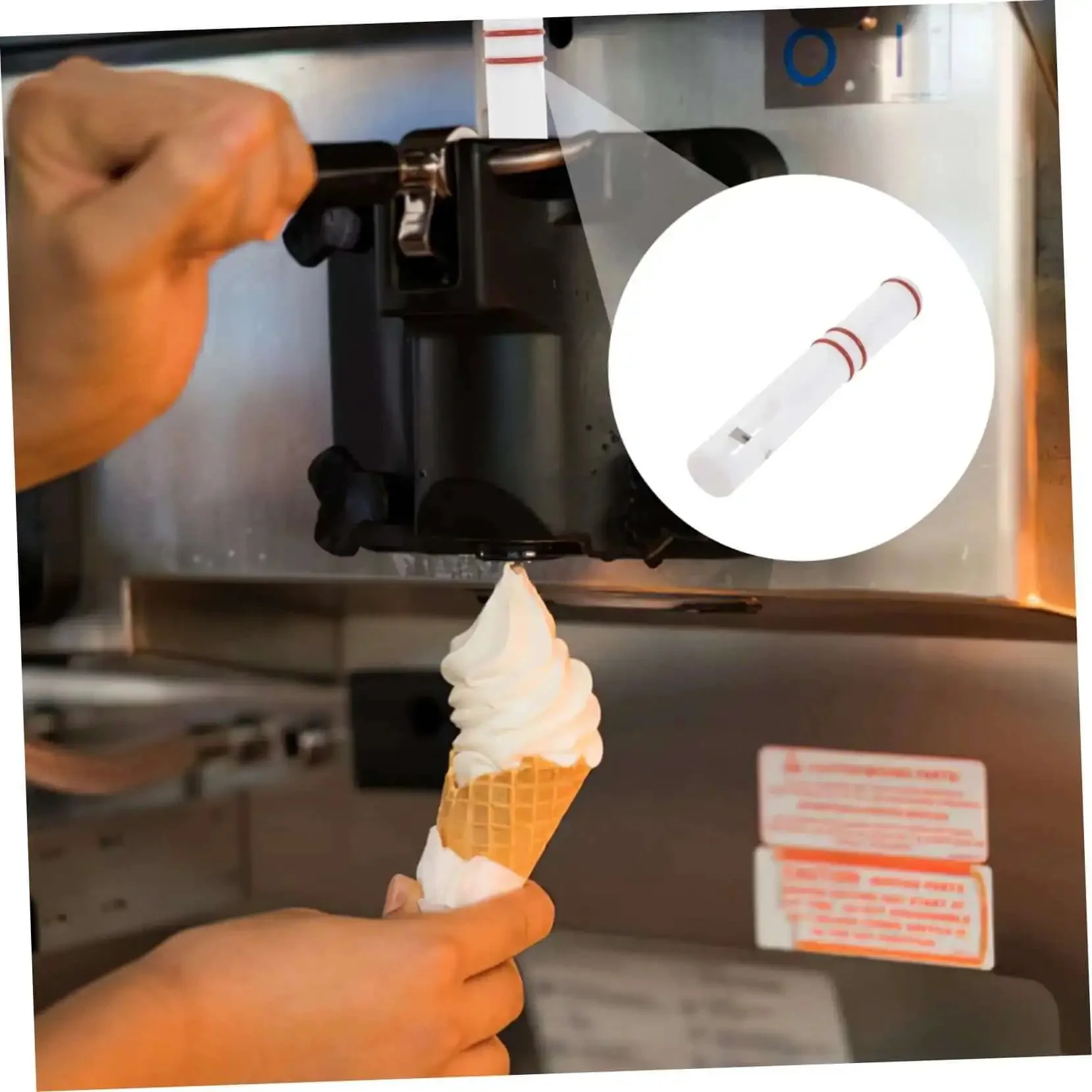 Soft Serve Ice Cream Machine Lever Replacement Part For Dispenser Portable Handle With Accurate Fit Ice Cream Maker Valve Stem Replacement Grip For Home Or Shop Use Easy Install - Image 6