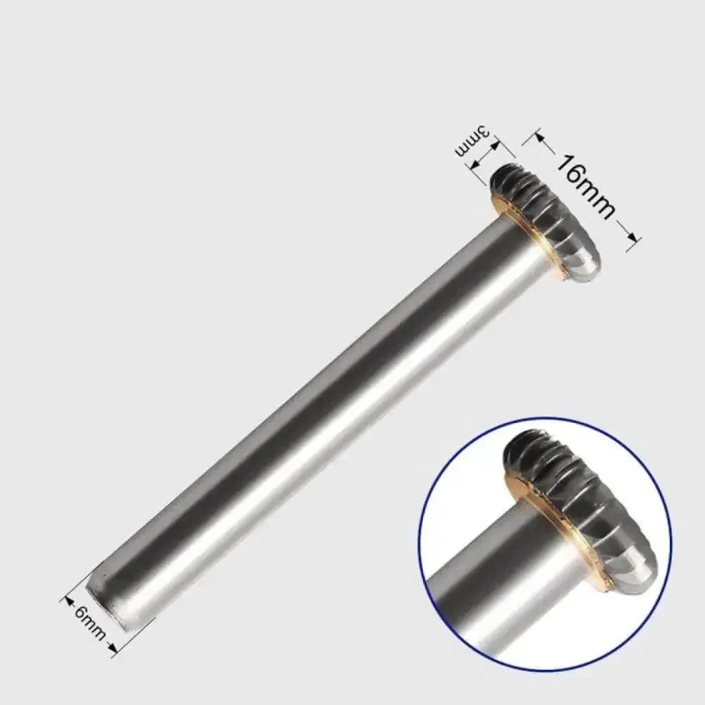 Solid Carbide Tungsten End Mill 6mm Shank T Type Grinding Head For Wood Metal Stone Engraving Polishing And Trimming On Rotary Tools DIY Friendly Ultra Durable High Precision Free Shipping - Image 2