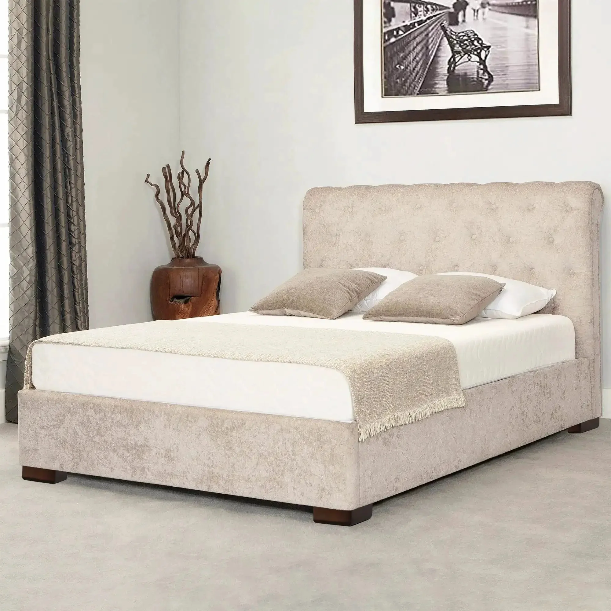 Solid Wood Furniture Legs Set With L Shaped Bed Risers For Sofa Couch Dresser Cabinet And Table Feet 4 Pack Durable Easy On The Knees Boosts Clearance Smooth Edges - Image 4