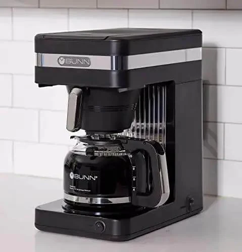 Speed Brew Elite 10 Cup Coffee Maker With Internal Stainless Steel 70 Oz Hot Water Tank Quick Brew Technology For Ultra Fast Mornings Easy Pour In Water Level Indicator Sleek Black Stainless Finish - Image 6