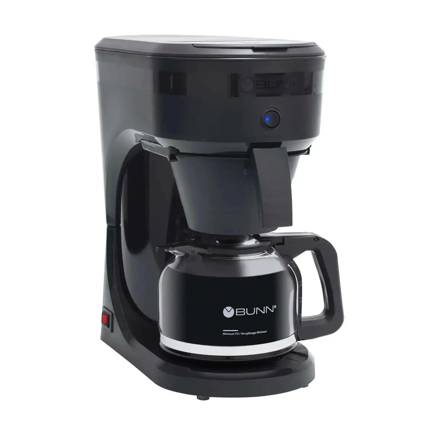 Speed Brew Select 10 Cup Coffee Maker Black With Stainless Steel Hot Water Tank Keeps 70 Oz Water Hot For Quick Brews Easy Pour In Bowl With Water Level Indicator Simple Startup No Fuss Mornings
