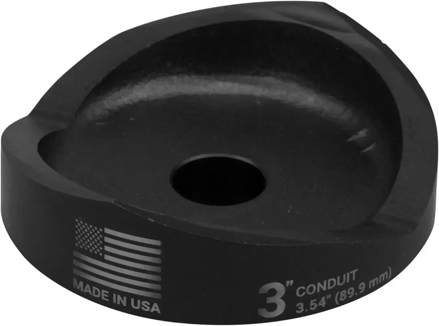 Speed Punch 3 Inch Conduit Round Knockout Punch With Fast Setup No Thread Design And Clean Accurate Holes The Fastest Knockout System On The Market For Mild Steel Conduit From One Half Inch To Four Inch Easy Wiring Install - Image 2