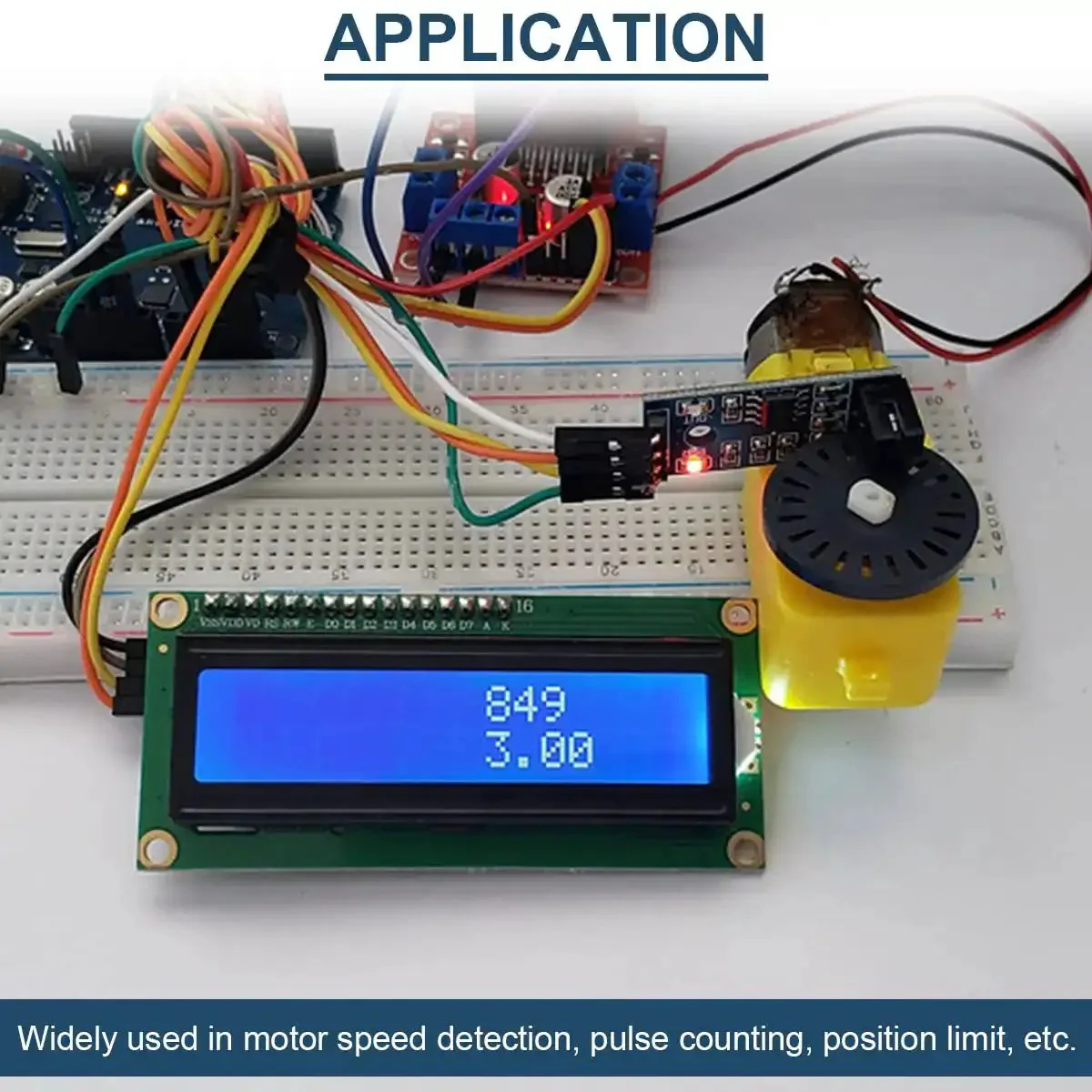 Speed Sensor Module LM393 Comparator Slot Type IR Optocoupler For Motor Speed Detection Works With Arduino MCU 3V To 5V Ten Pack Easy Plug And Play For DIY Robotics And Hobby Projects - Image 2