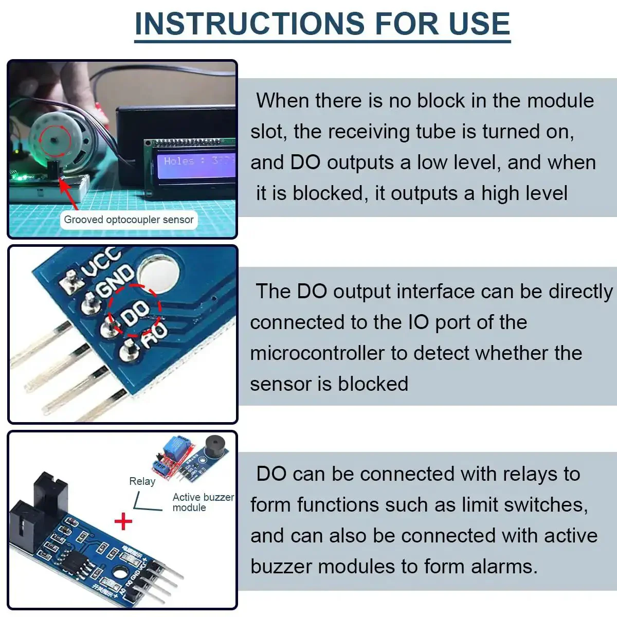 Speed Sensor Module LM393 Comparator Slot Type IR Optocoupler For Motor Speed Detection Works With Arduino MCU 3V To 5V Ten Pack Easy Plug And Play For DIY Robotics And Hobby Projects - Image 4
