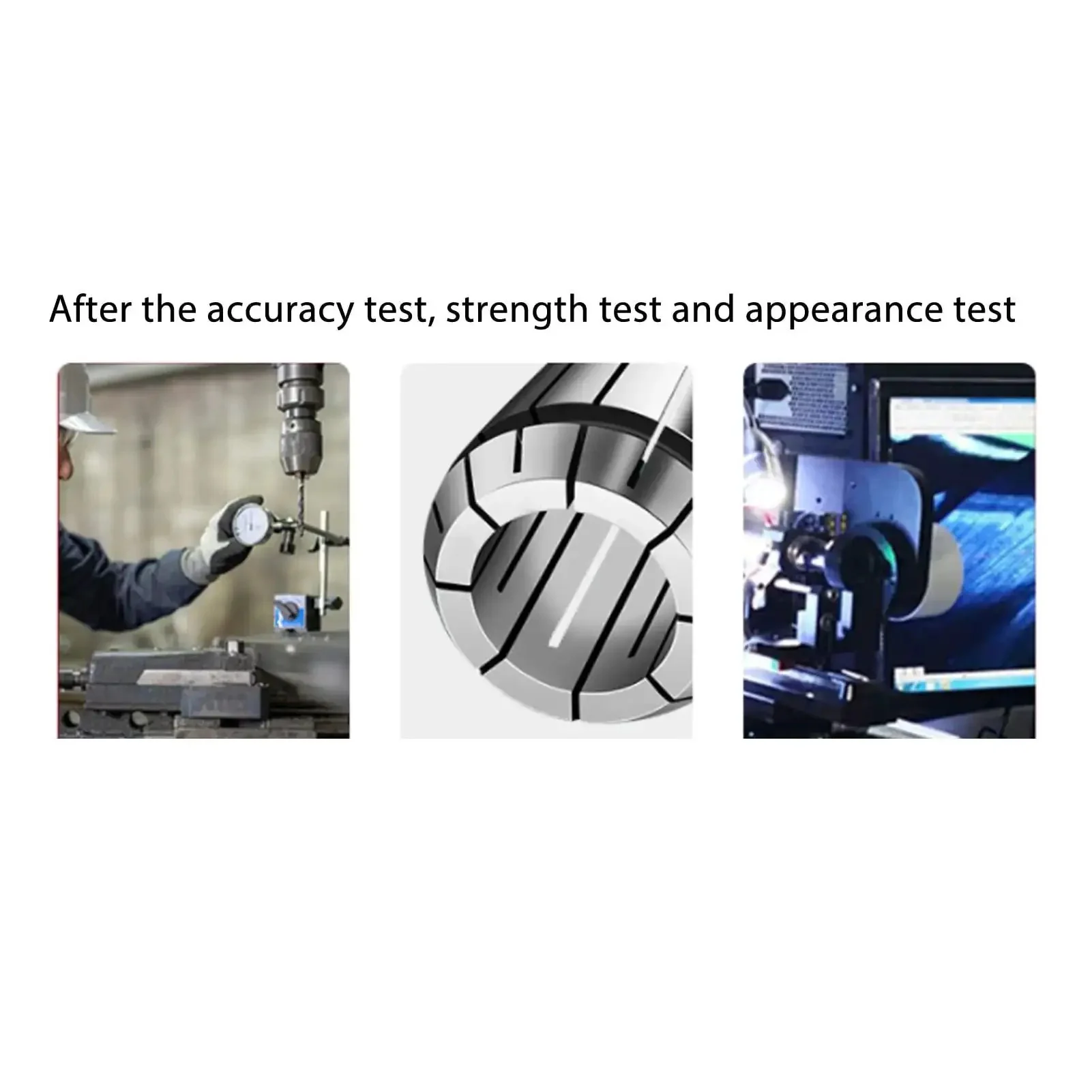 Spring Collet Chuck For CNC Engraving And Milling Lathe Tools With Tight Clamp And High Elasticity Built For Durable Workholding High Frequency Quenched For Long Lasting Rigidity D23mm Engraving Collets For Machining Centers And Engraving Machines - Image 5