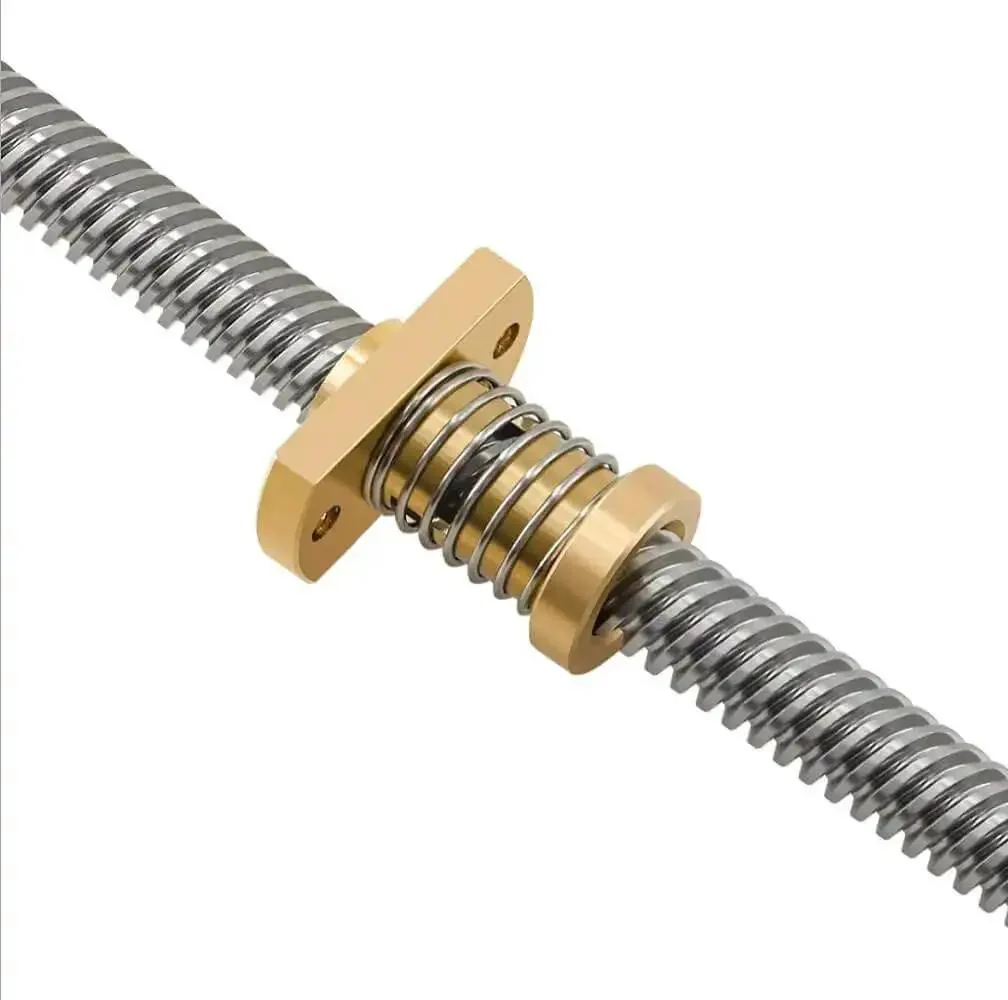 Spring Loaded Anti Backlash Nut Kit For Z Axis 8mm T8 Lead Screw Upgrades For Ender 3 Pro Ender 3 S Ender 3 CR 10 Tornado 3D Printers Four Pieces For Smoother Motion And Cleaner Prints No More Wobble - Image 5