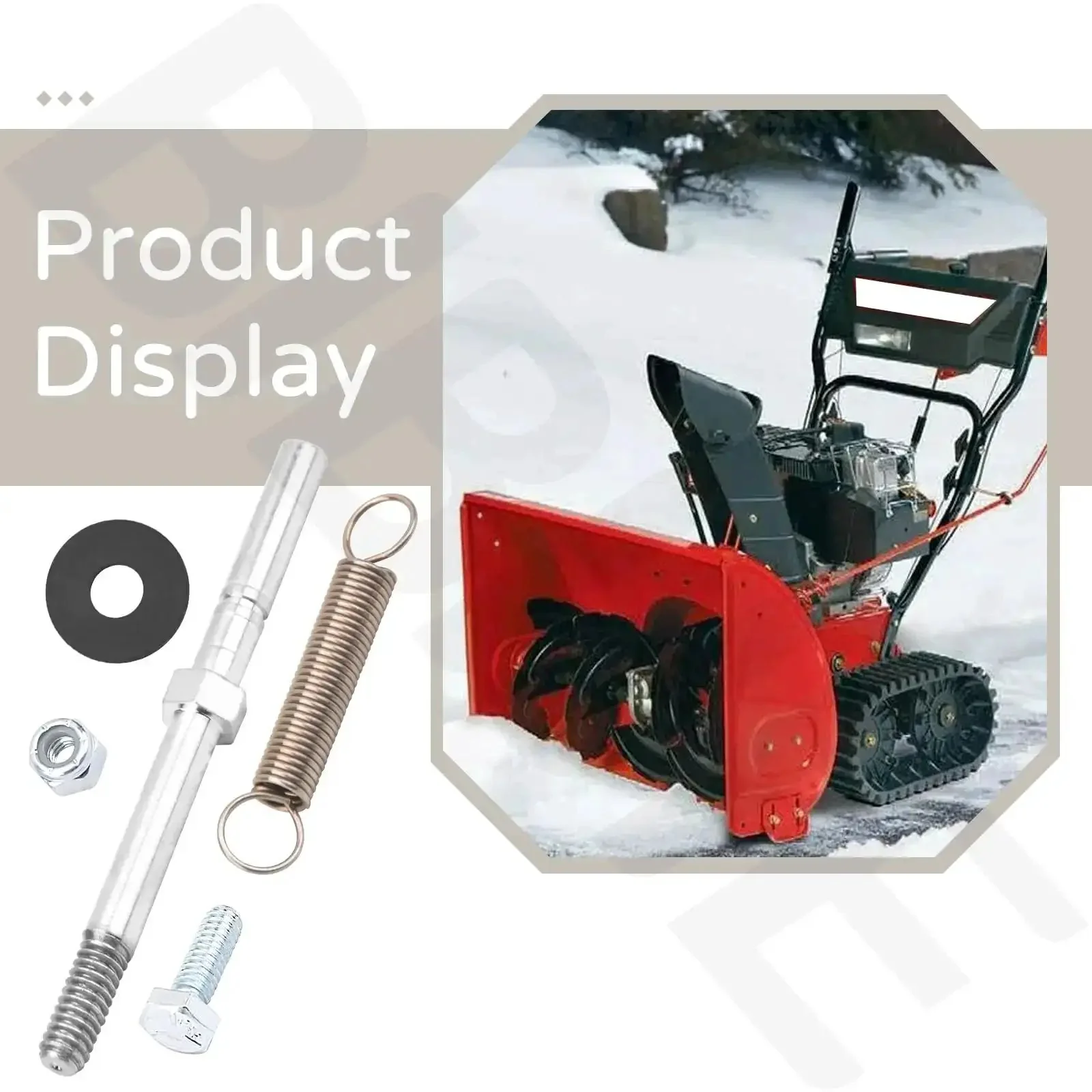 Spring Pin Upgrade Kit Compatible With Boss Snow Plows For Seamless Fit And Safer Snow Removal Easy No Fuss Installation With Durable Steel Components Part MSC04764 Delivers Reliable Pin Connections And Smooth Plow Operation - Image 4