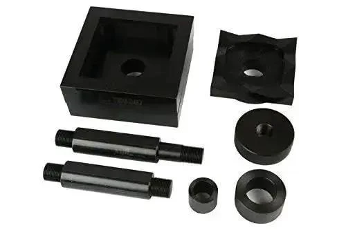 Square 92mm By 92mm 1/4 DIN Panel Meter Punch Die Set With Draw Studs And Spacers, Heavy Duty And Compatible With Greenlee And Other English Punch Sets Or 20 X 1.5mm Metric Sets, 12 US Tons Punching Force - Image 9